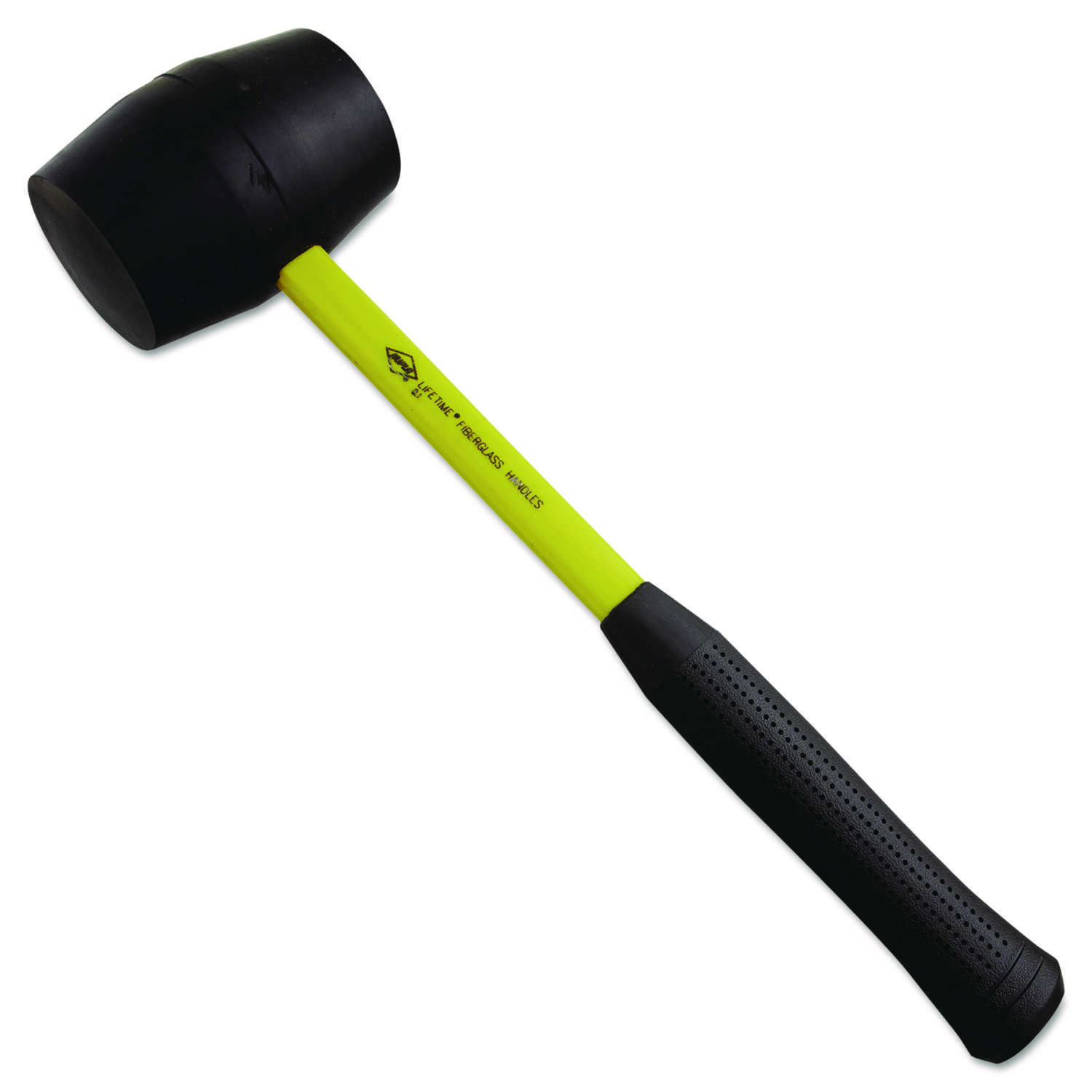 RM2 Rubber Mallet, 2lb, Fiberglass Handle