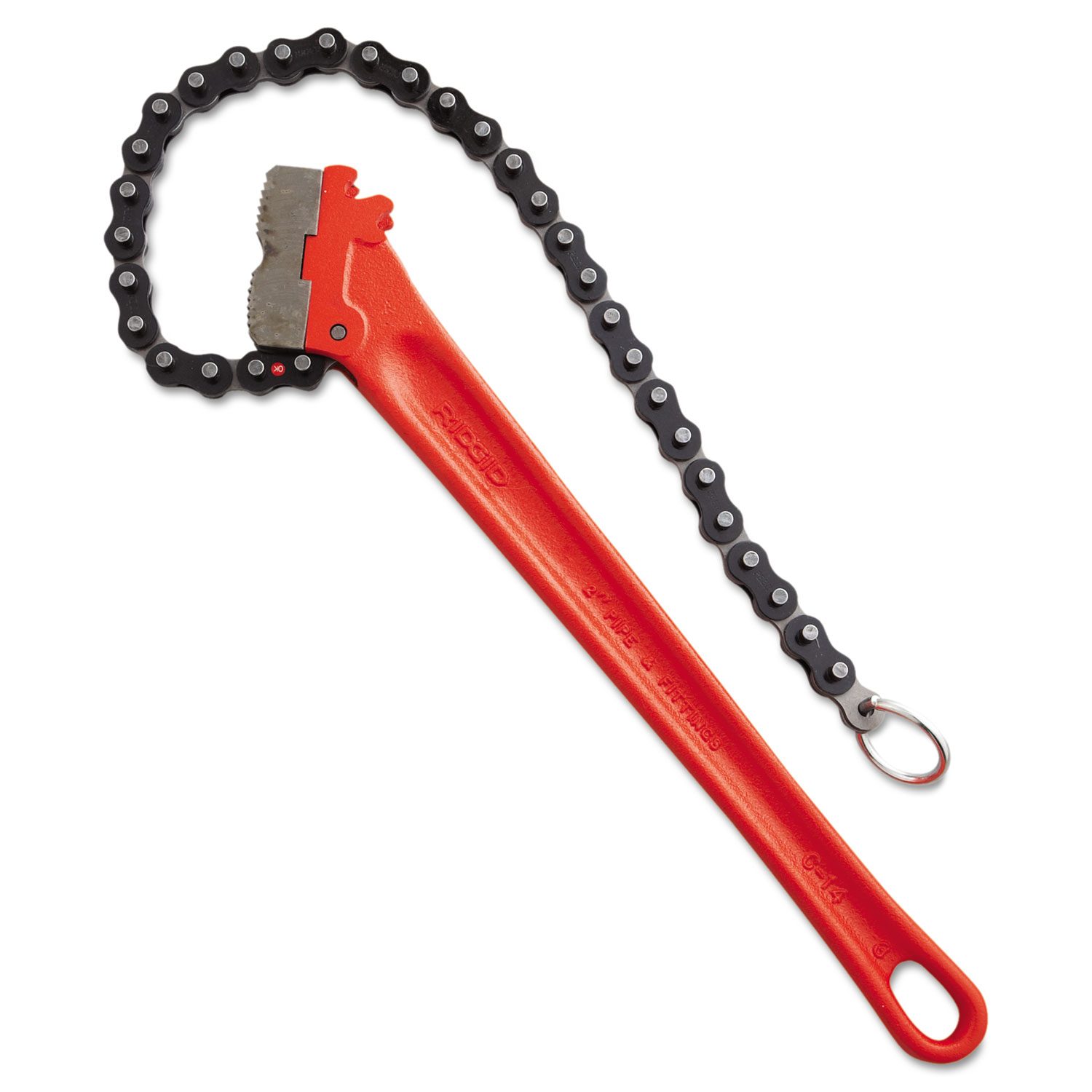 RIDGID Chain Wrench, 18 1/2 Chain, 2-5 Capacity
