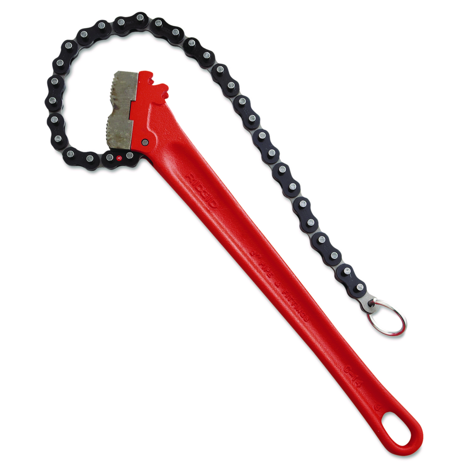 RIDGID Chain Wrench, 18 1/2 Chain, 2-5 Capacity