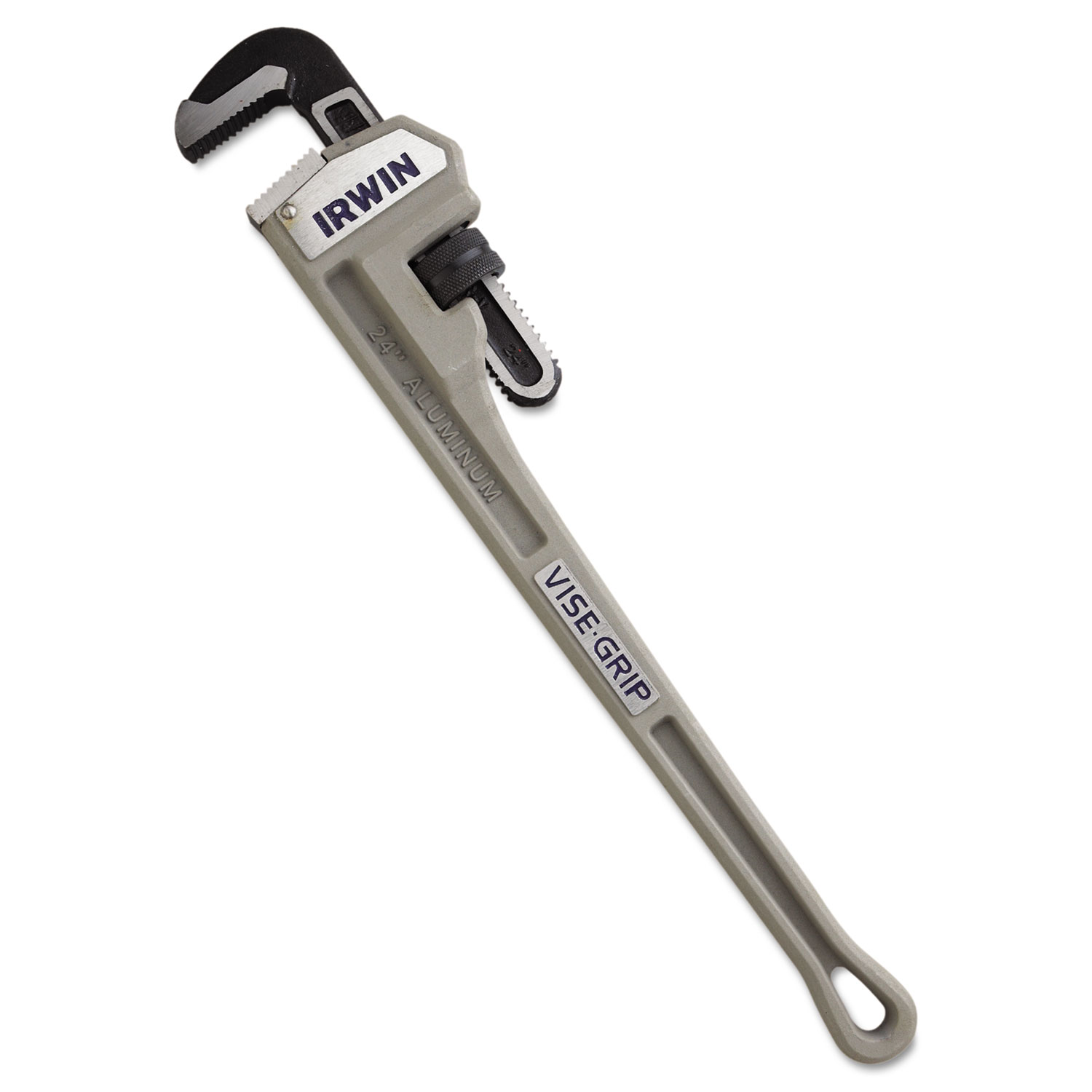 IRWIN Cast Aluminum Pipe Wrench, 24 Long, 3 Capacity