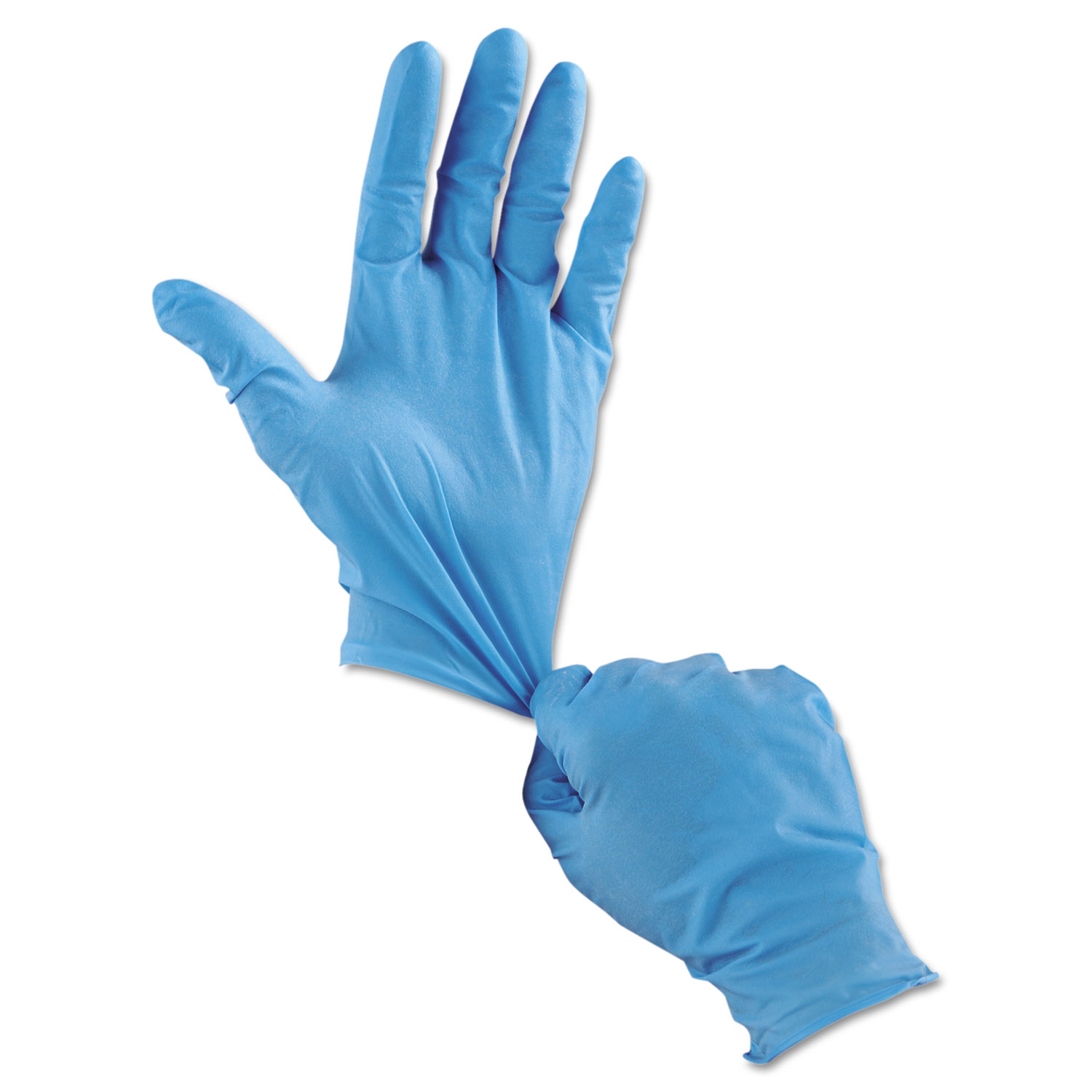  MCR Safety 6025XL Nitri-Shield Disposable Nitrile Gloves, Blue, X-Large, 50/Box (CRW6025XL) 