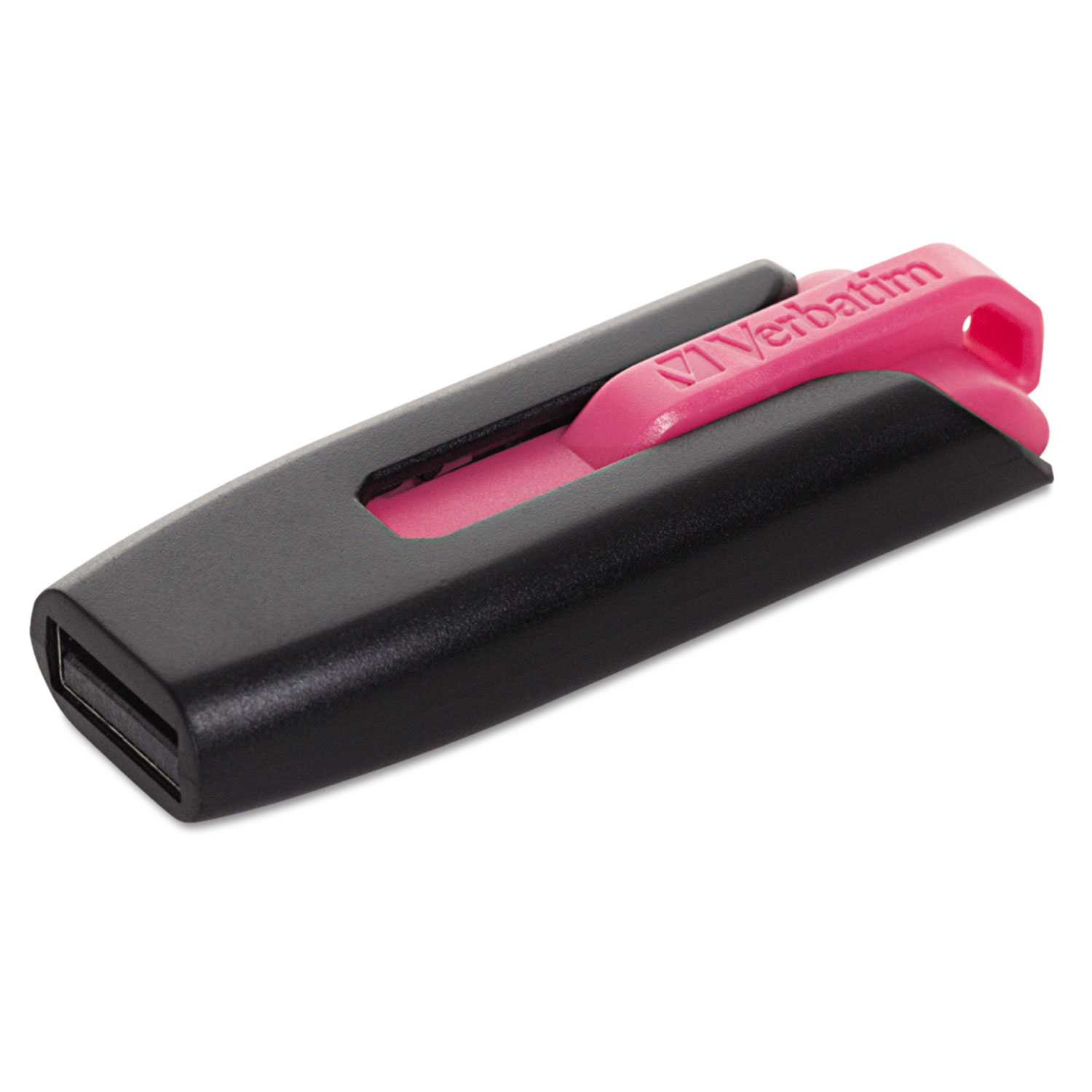 Store n Go V3 USB 3.0 Drive, 16GB, Black/Hot Pink