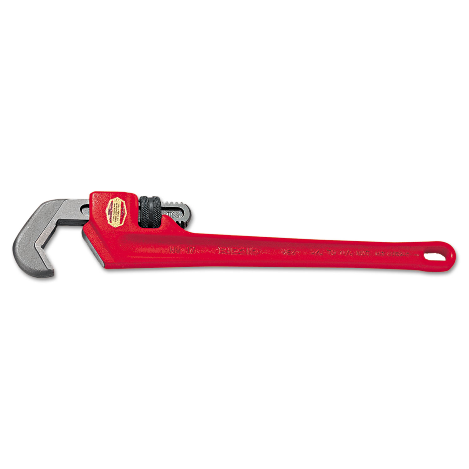 RIDGID Offset Hex Pipe Wrench, 9 1/2 Long, 2 5/8 Capacity