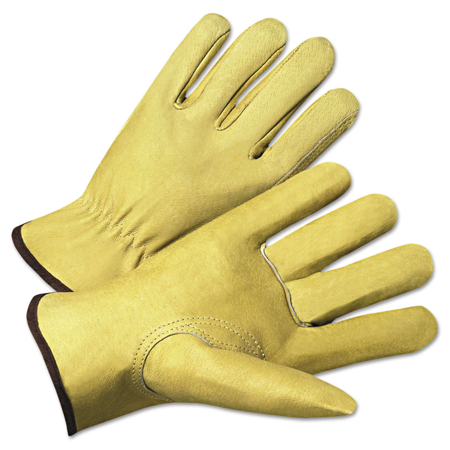 4000 Series Pigskin Leather Driver Gloves, Medium