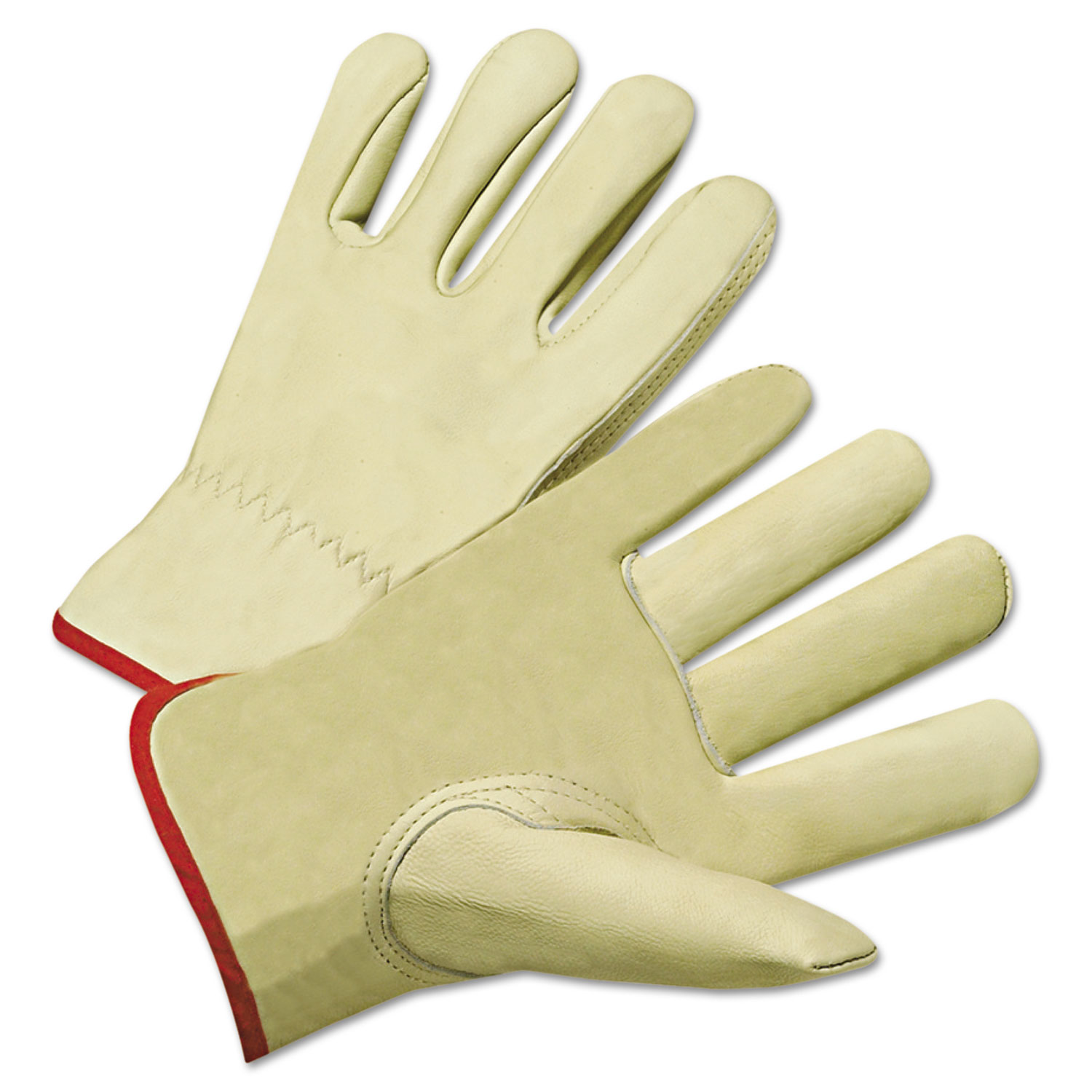 4000 Series Cowhide Leather Driver Gloves, X-Large