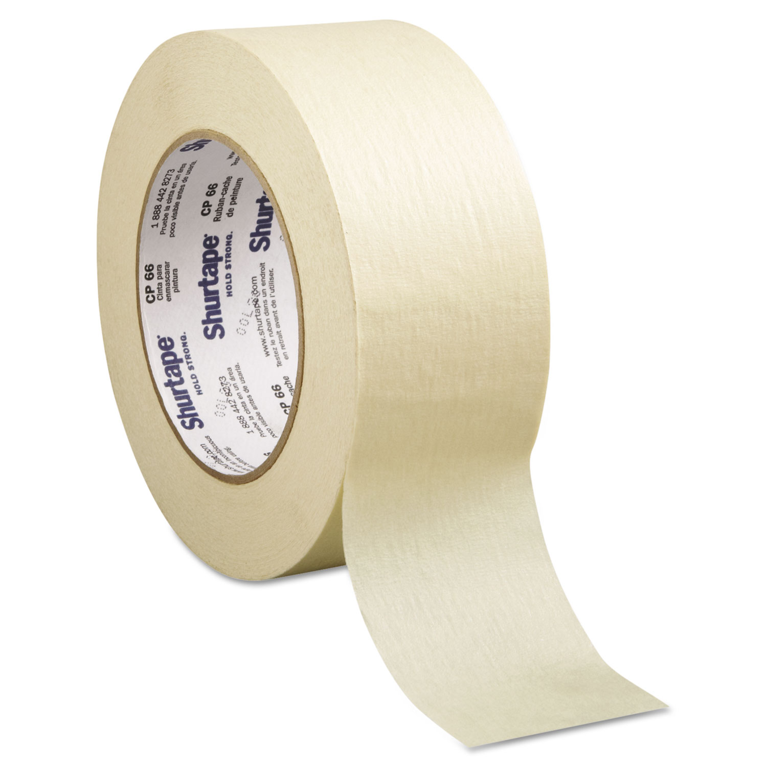 Contractor/Professional Grade Masking Tape, 2 x 60yd, Crepe