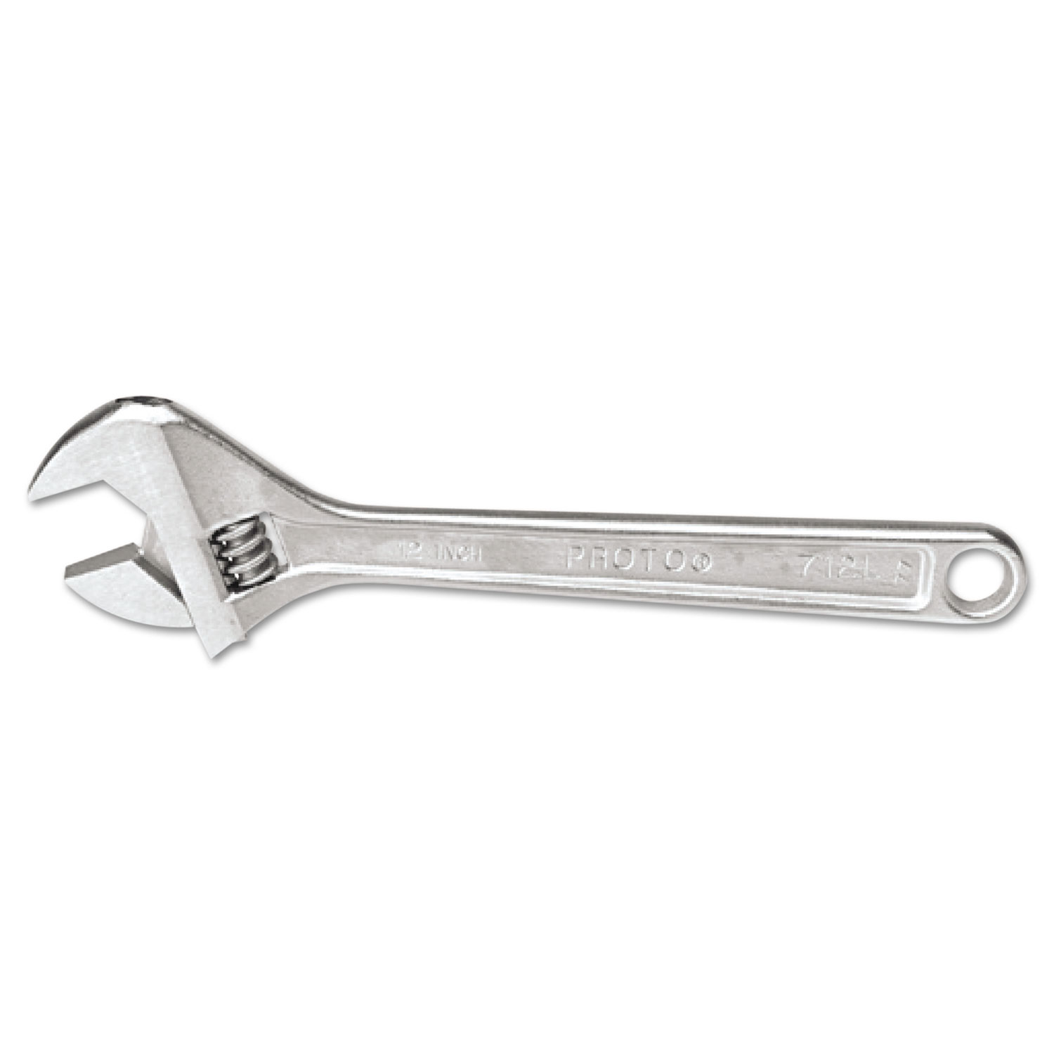 Click-Stop Adjustable Wrench, 8 Long