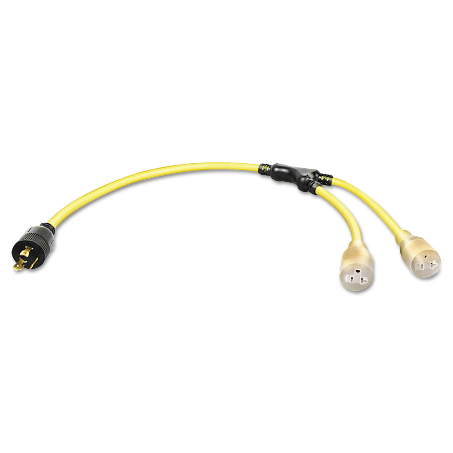 L5-30P Extension Cord, Lighted, 10/3 STOW, 3ft, 5-2