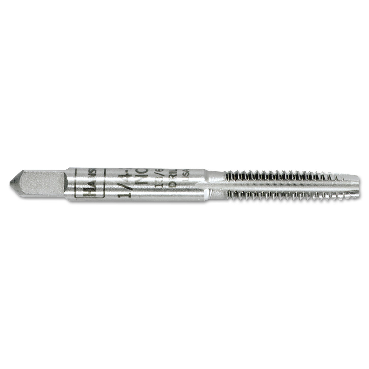 High-Carbon Steel Fractional Taper Tap, 5/16-18NC