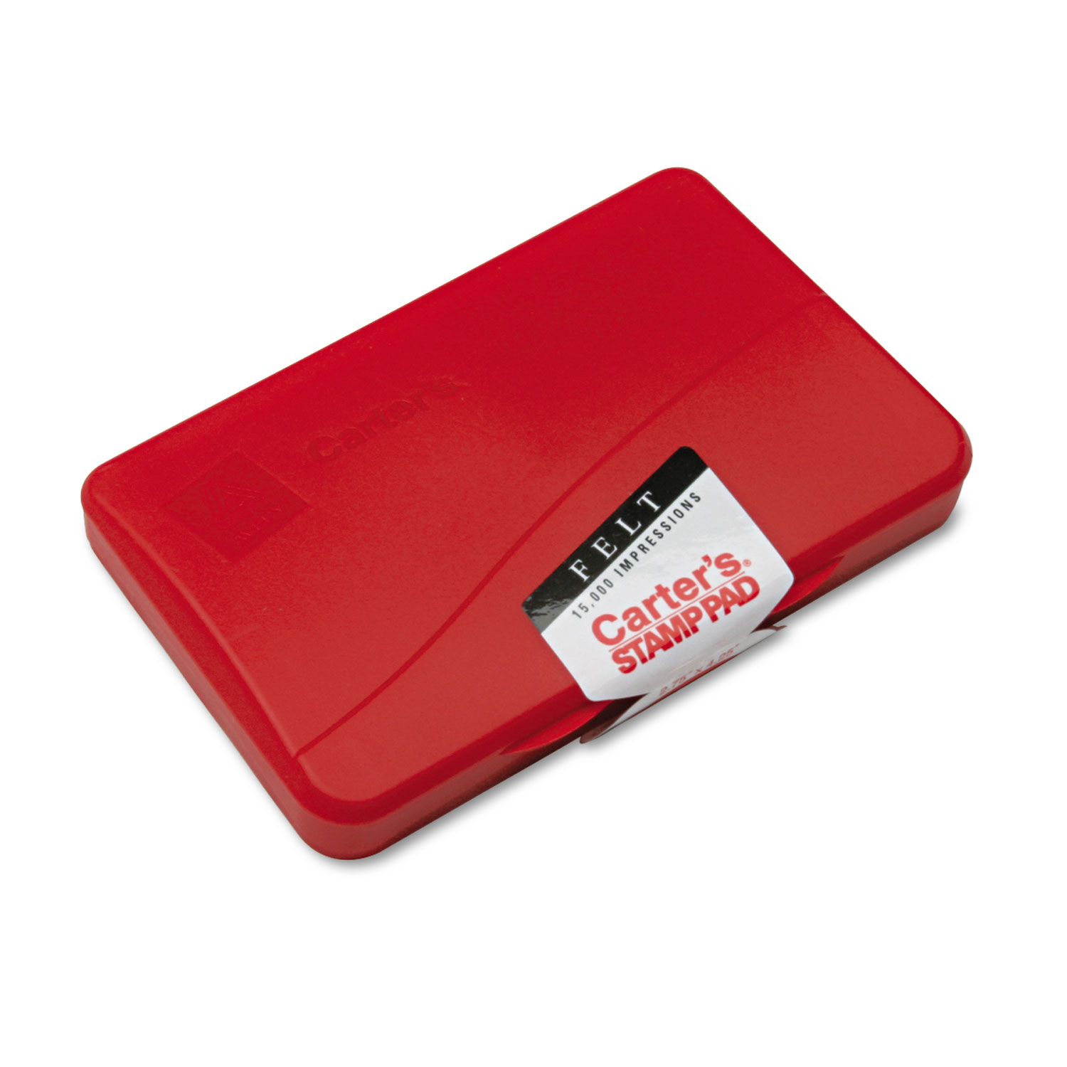  Carter's 21071 Felt Stamp Pad, 4 1/4 x 2 3/4, Red (AVE21071) 