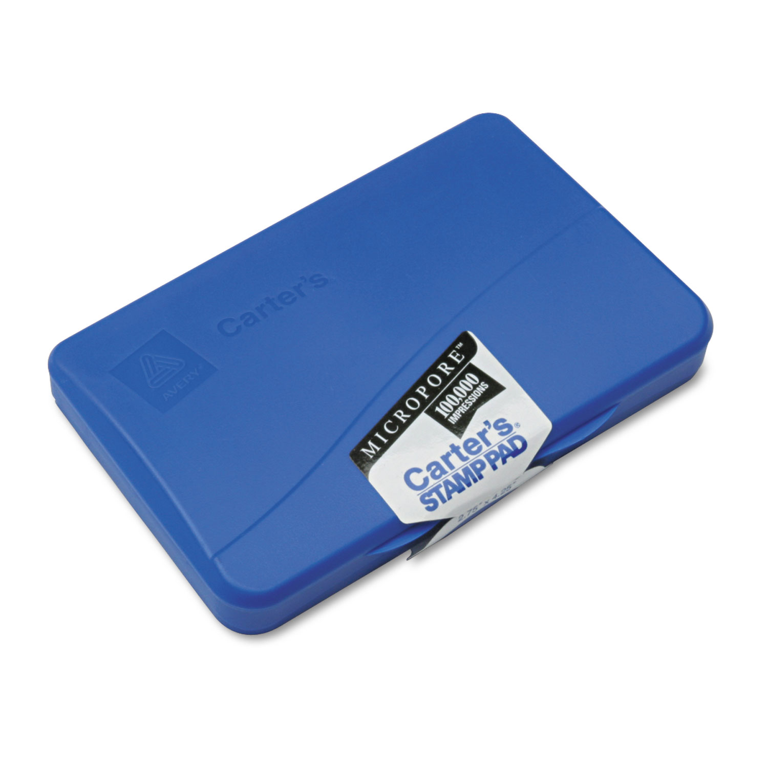  Carter's 21261 Micropore Stamp Pad, 4 1/4 x 2 3/4, Blue (AVE21261) 