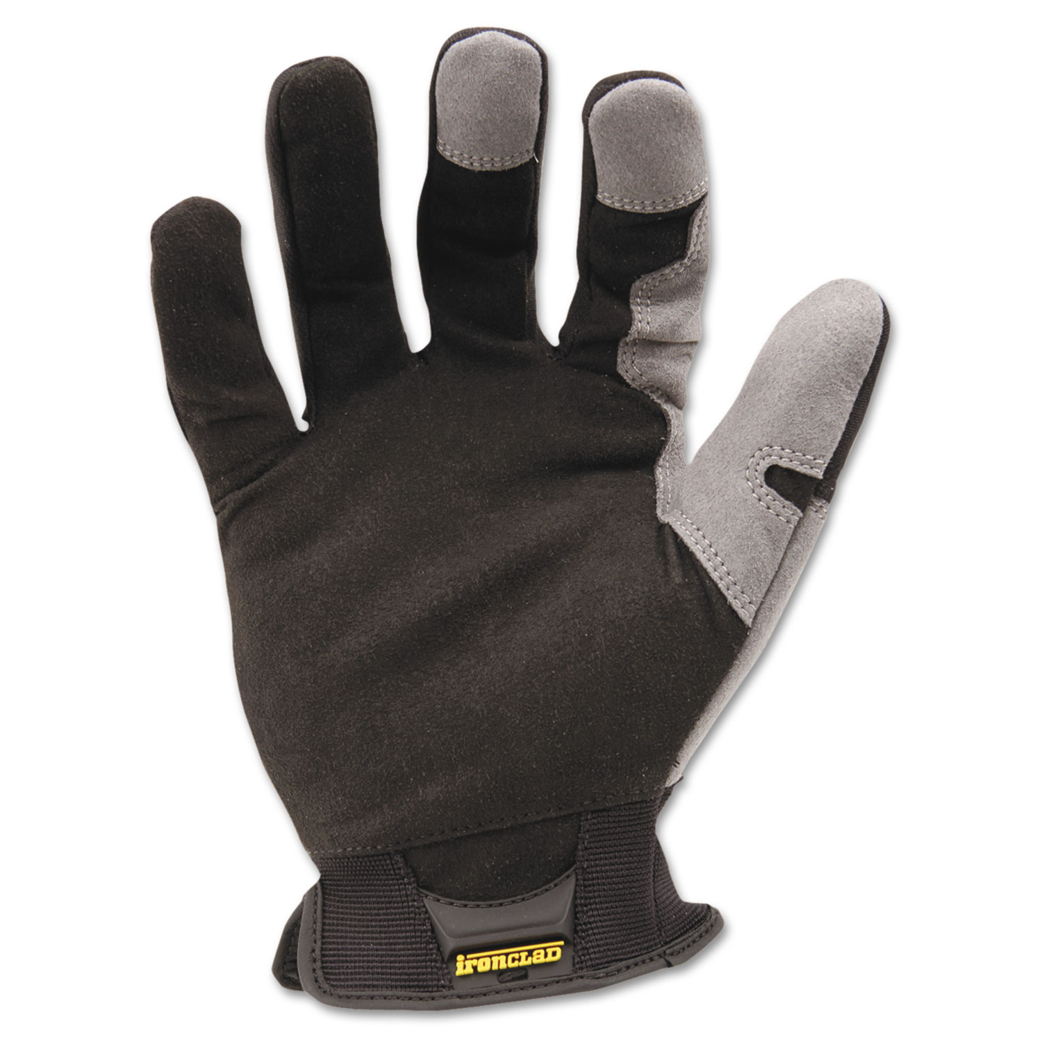  Ironclad WFG-04-L Workforce Glove, Large, Gray/Black, Pair (IRNWFG04L) 