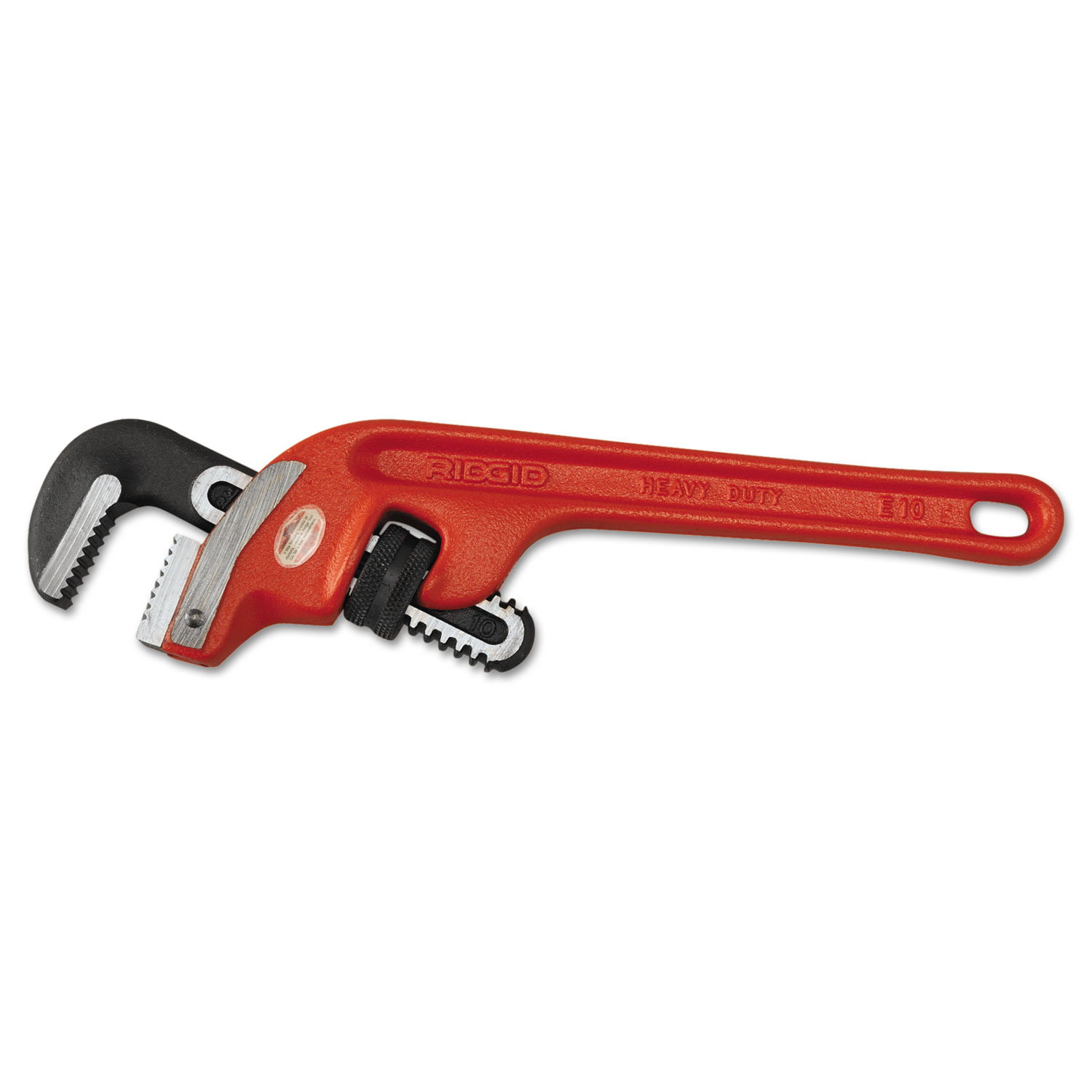 RIDGID End Pipe Wrench, 10 Long, 1 1/2 Opening