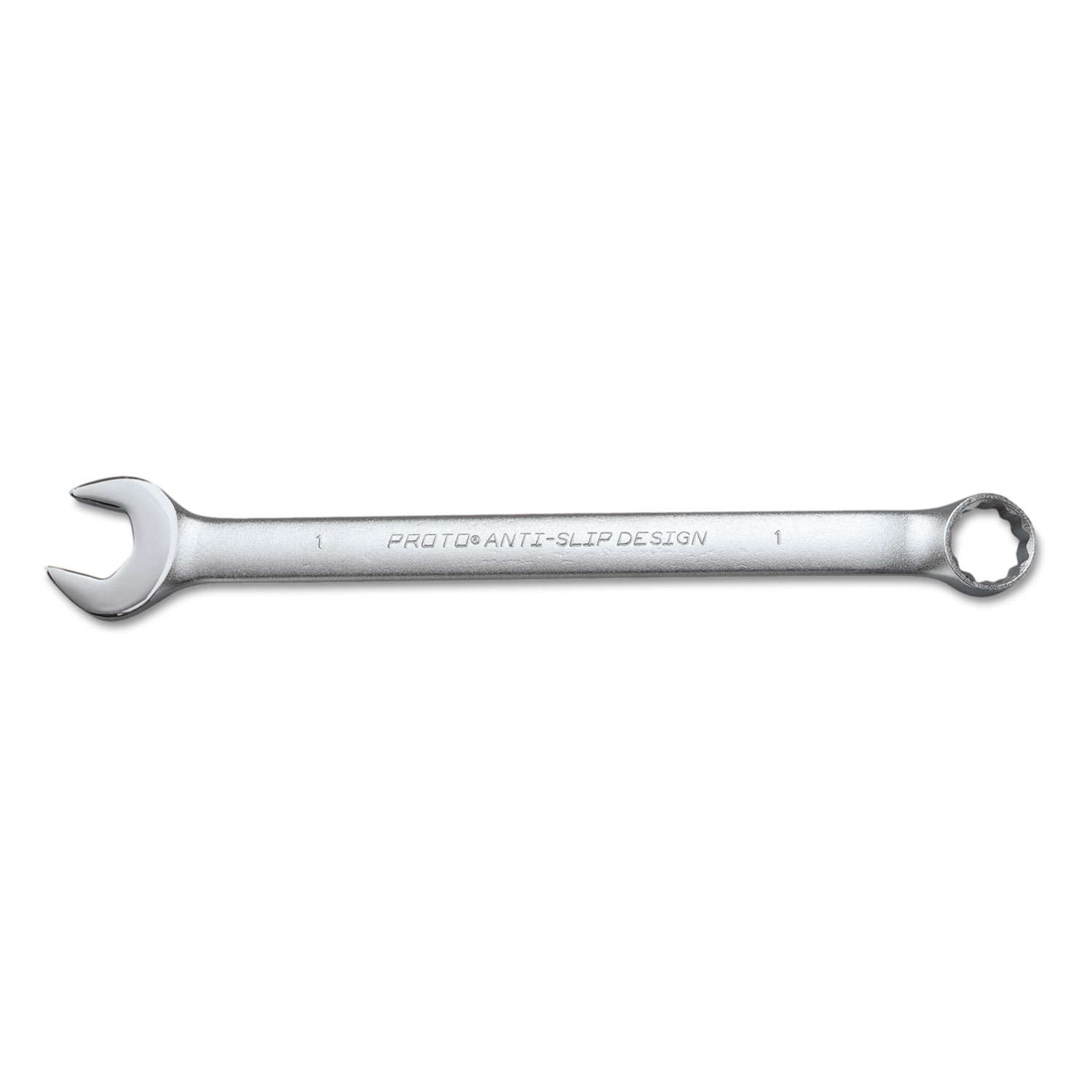 Torqueplus 12-Point Combination Wrench, 1 Opening, Satin Finish