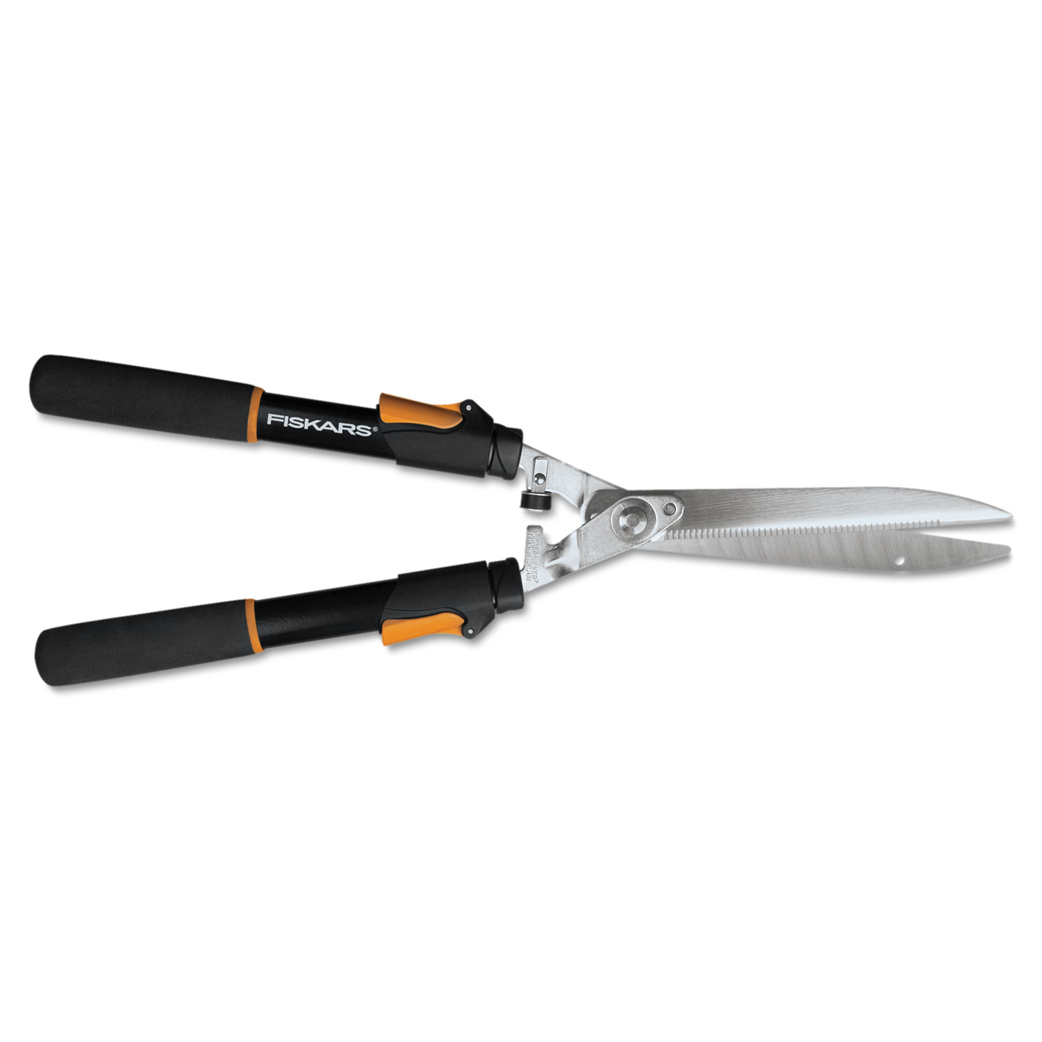 Telescoping Power-Lever Hedge Shears, Cushioned Grip