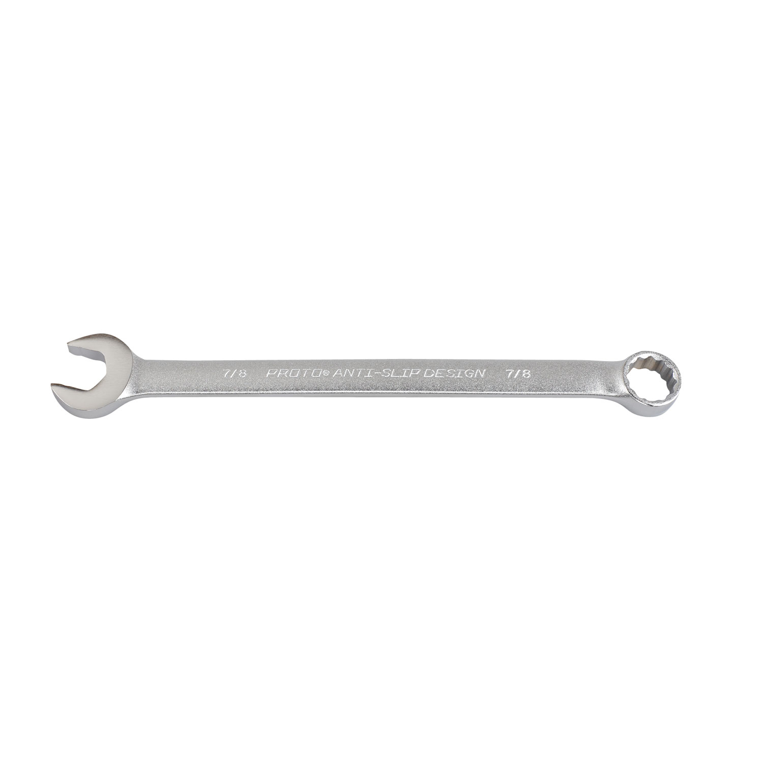 PROTO Combination Wrench, 12 1/2 Long, 7/8 Opening, 12-Point Box