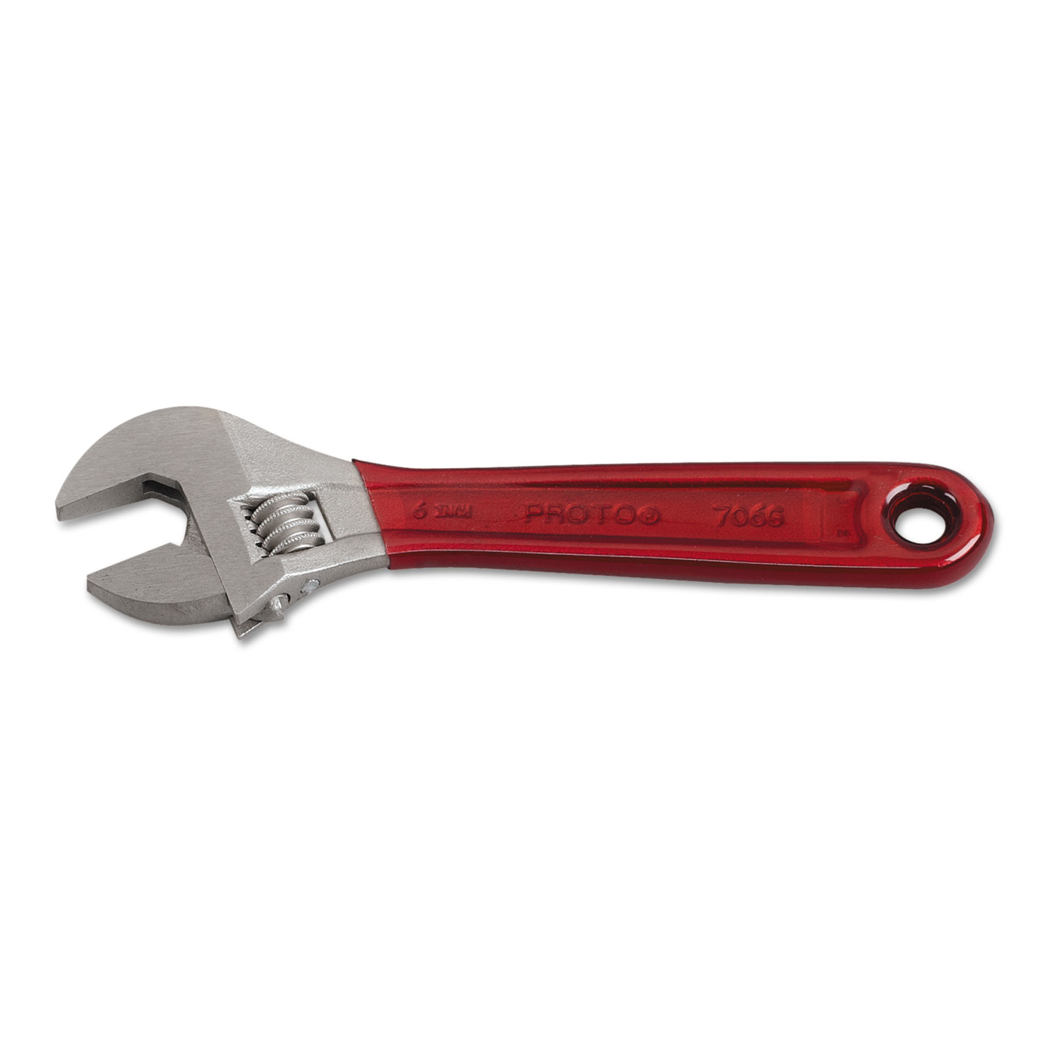 Adjustable Wrench, Cushion Grip. 6 Long