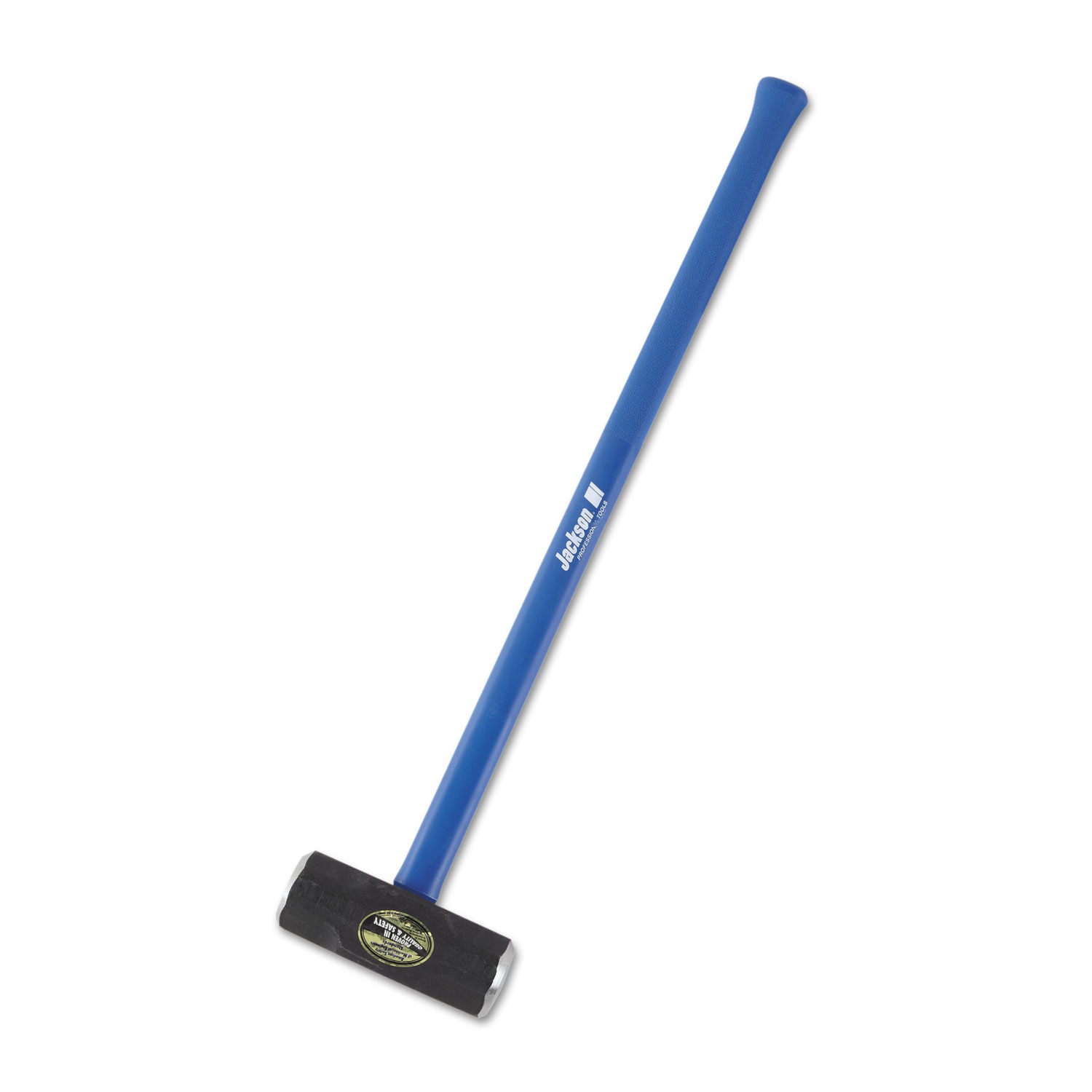 Double-Face Sledge Hammer, 34in Fiberglass Handle, 12lb