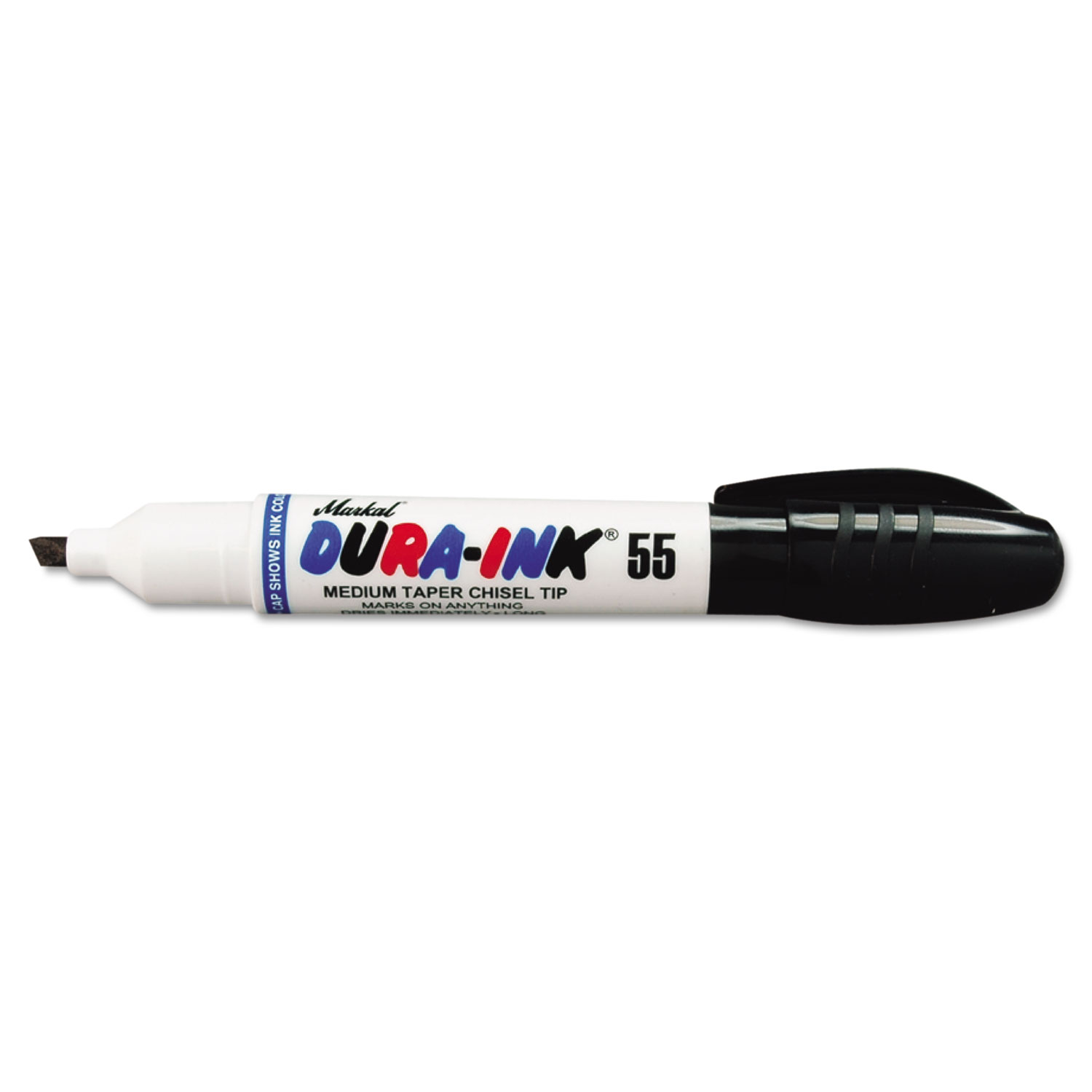  Markal 96223 Dura-Ink 25 King Size Marker 96223, Fine Bullet Tip, Black (MRK96223) 