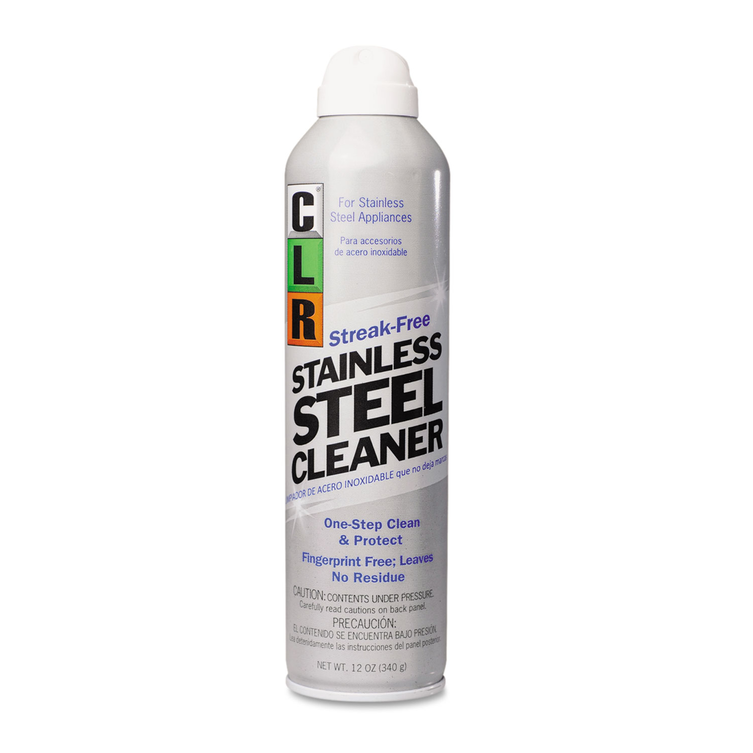 Stainless Steel Cleaner, Citrus, 12oz Can, 6/Carton
