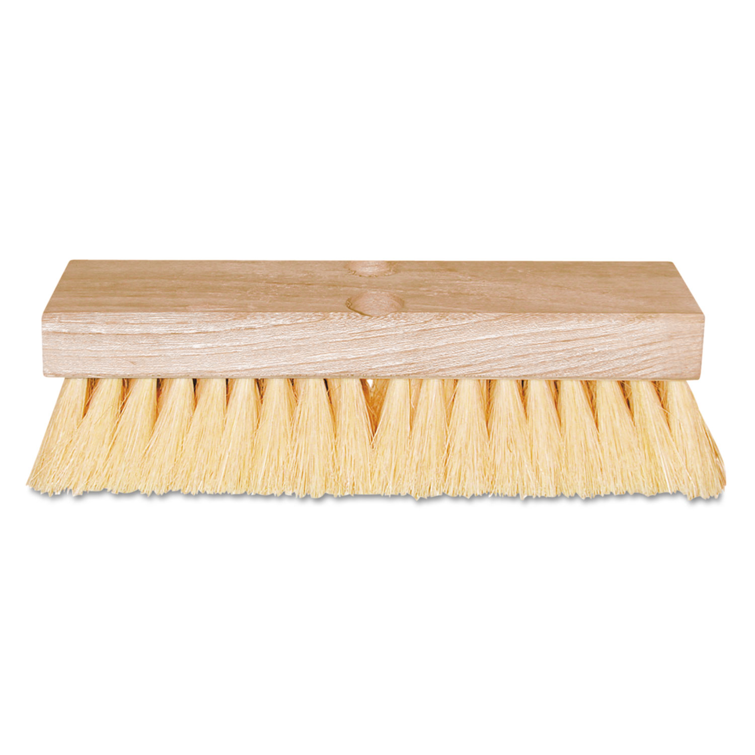 Deck Scrub Brush, w/Handle, 10