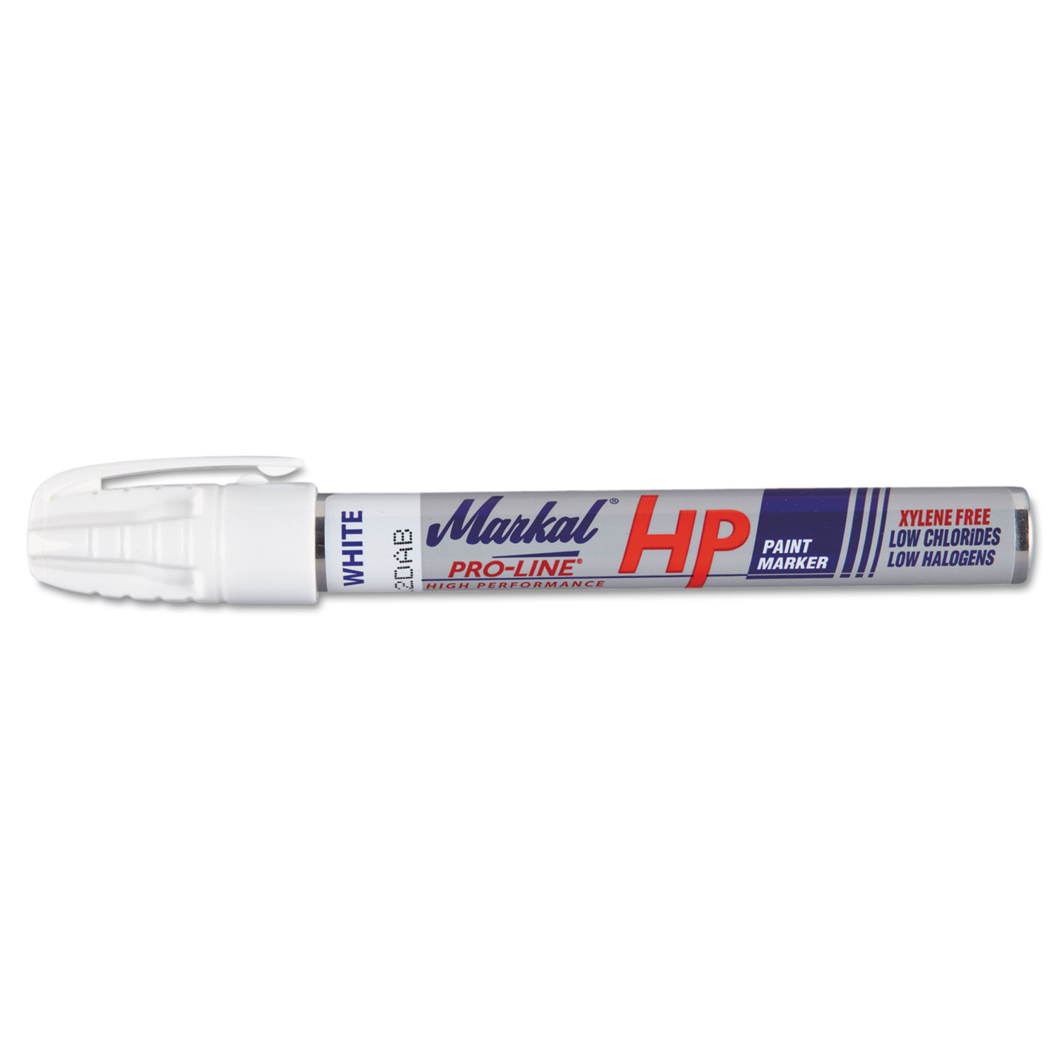  Markal 96960 Pro-Line HP Paint Marker 96960, Medium Bullet Tip, White (MRK96960) 