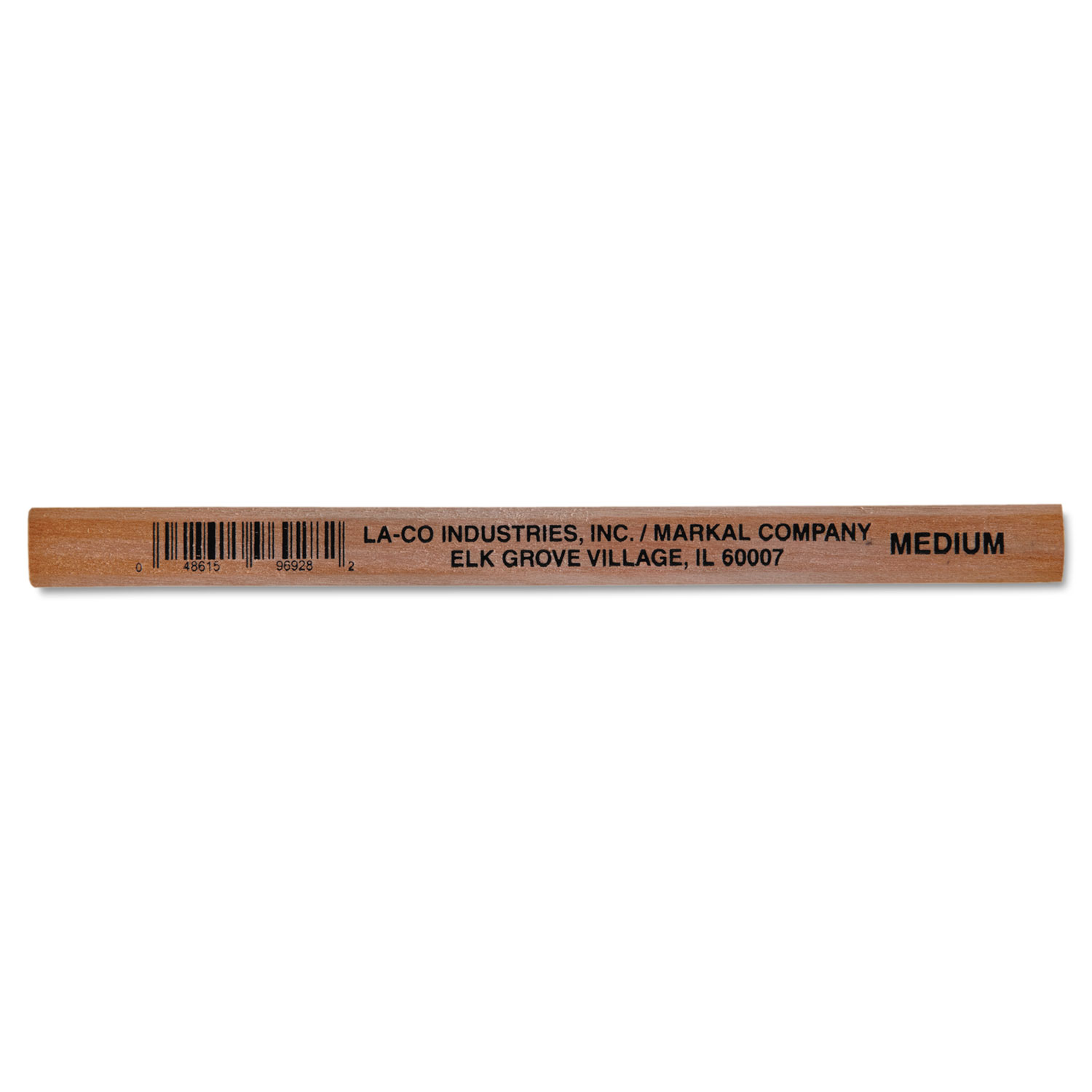  Markal 96928 Carpenter's Pencil, Black Lead, Natural Woodgrain Barrel (MRK96928) 