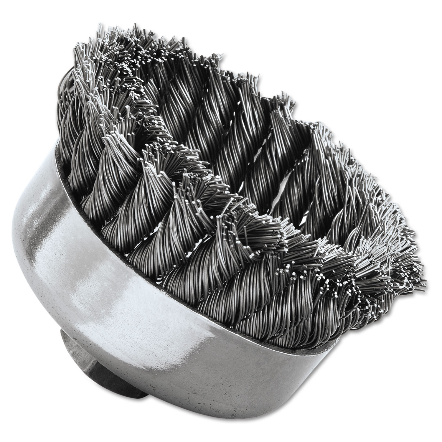  Weiler 12316 SR-4 General-Duty Knot Wire Cup Brush, .023 (WEI12316) 