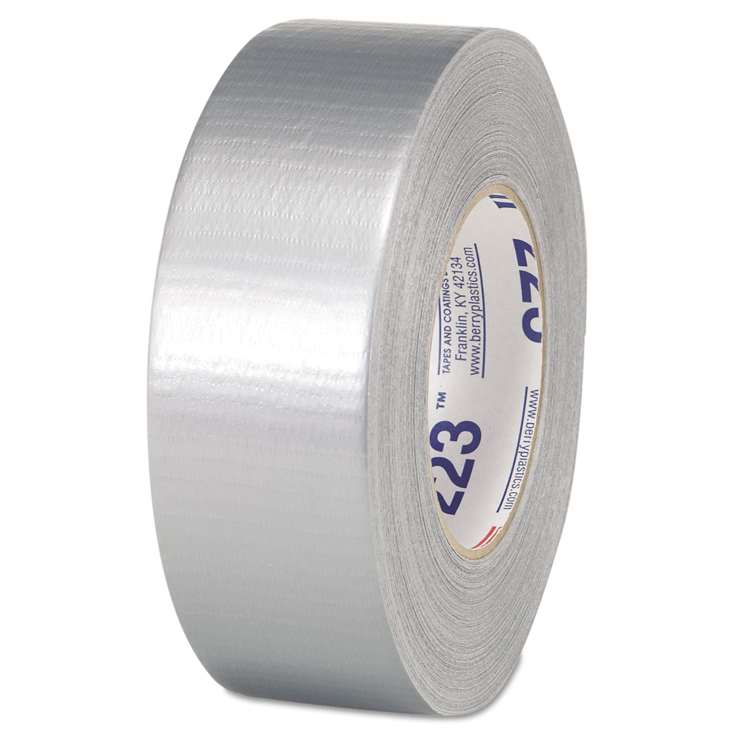 Duct Tape, 2 x 60yds, Silver, 24/Carton
