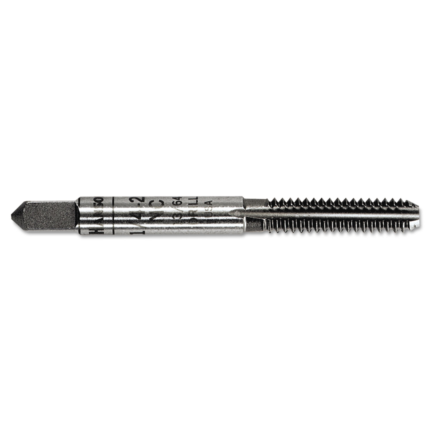 High-Carbon Steel Fractional Bottoming Tap, 5/8-11NC
