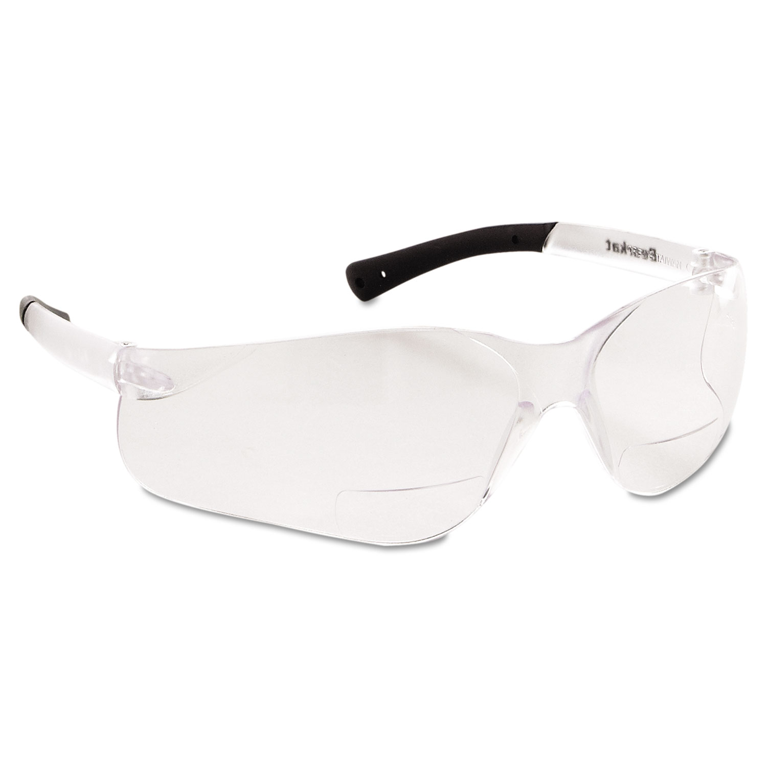  MCR Safety BKH25 Bearkat Magnifier Protective Eyewear, Clear, 2.5 Diopter (CRWBKH25) 