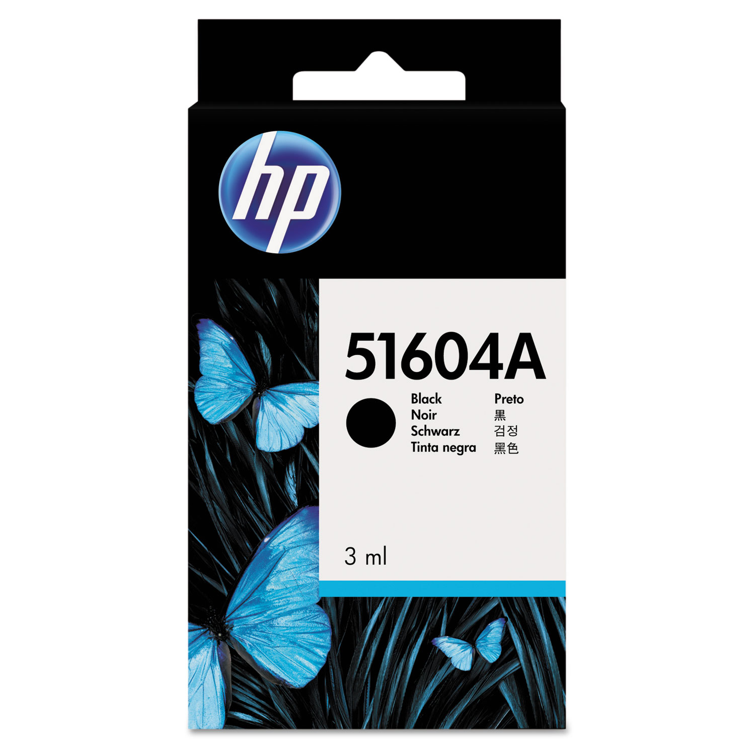  HP 51604A HP 550, (51604A) Black Original Ink Cartridge (HEW51604A) 