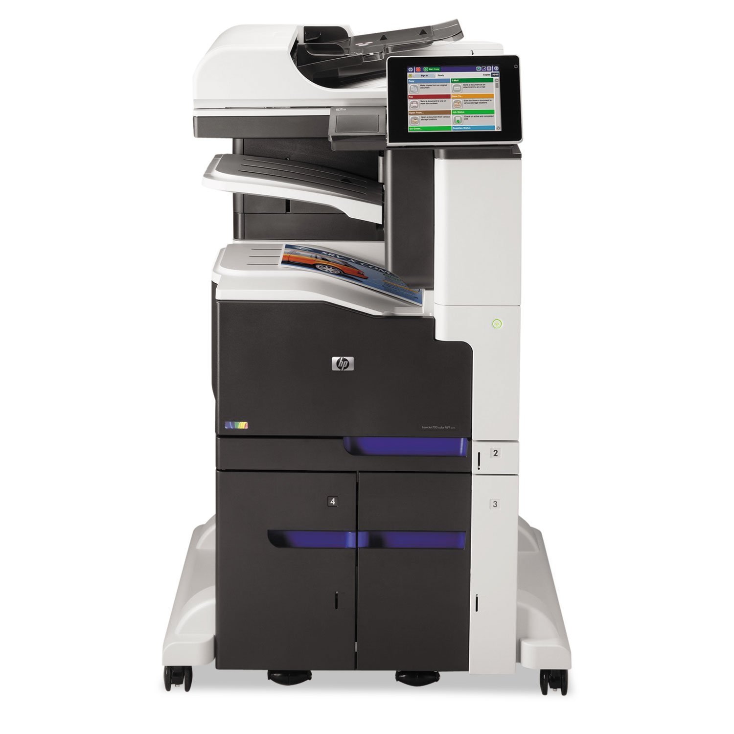  HP CF304A#BGJ LaserJet Enterprise 700 Color MFP M775z+ Laser Printer, Copy/Fax/Print/Scan (HEWCF304A) 