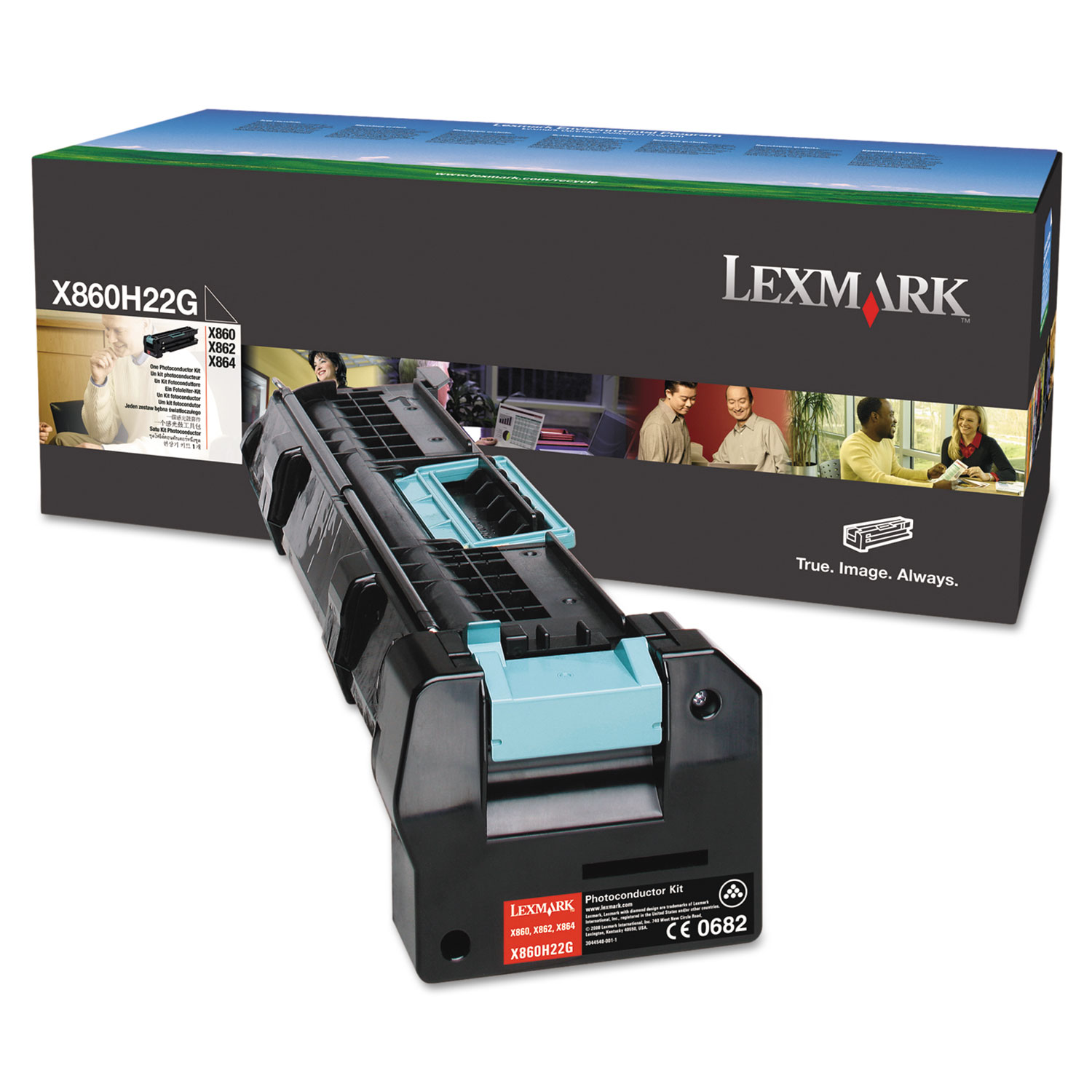  Lexmark X860H22G X860H22G Photoconductor Unit, 48000 Page Yield, Black (LEXX860H22G) 