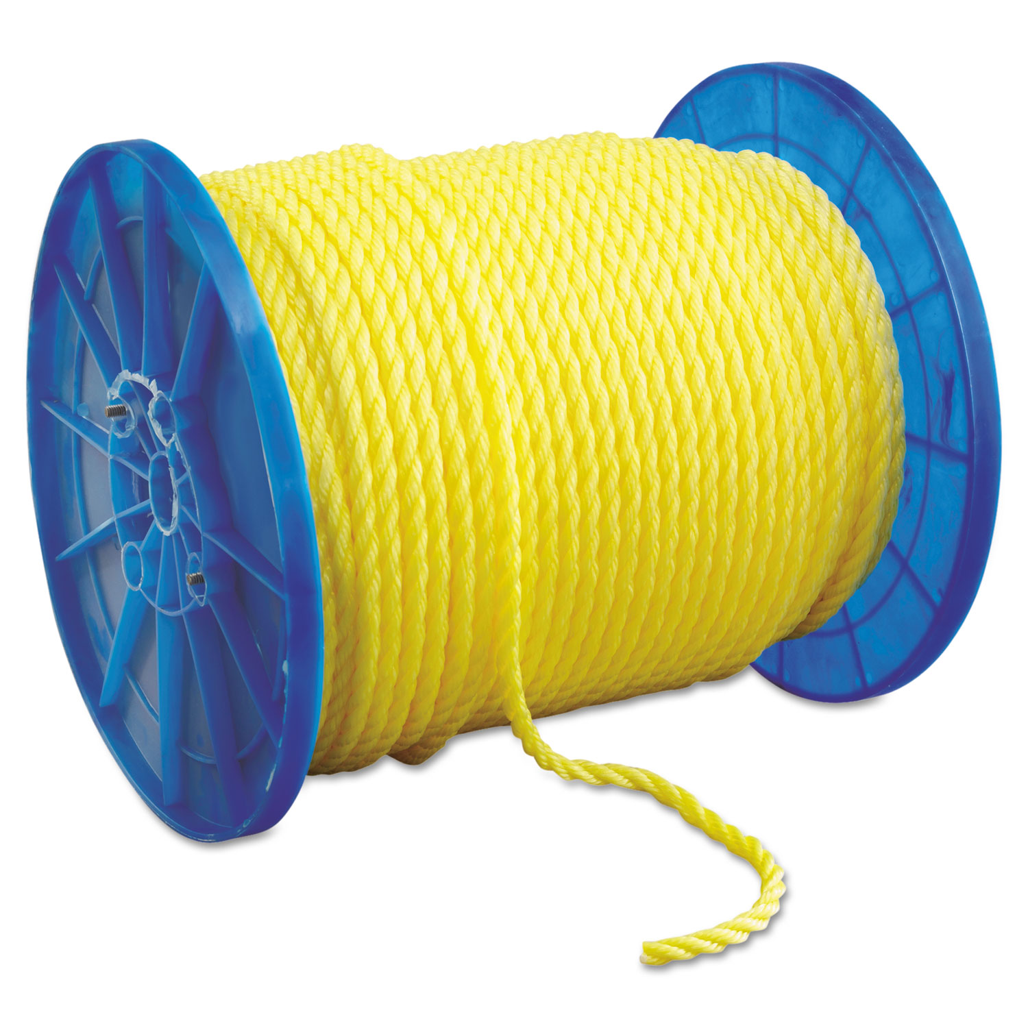 Monofilament Twisted Yellow Poly Rop, 1/2 x 600ft
