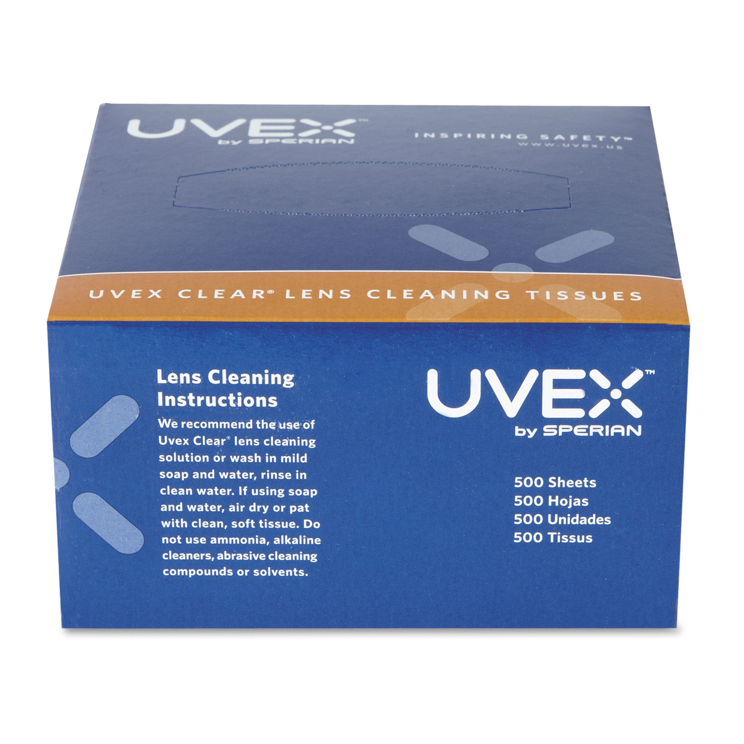 Clear Lens Cleaning Tissues, 500/Box