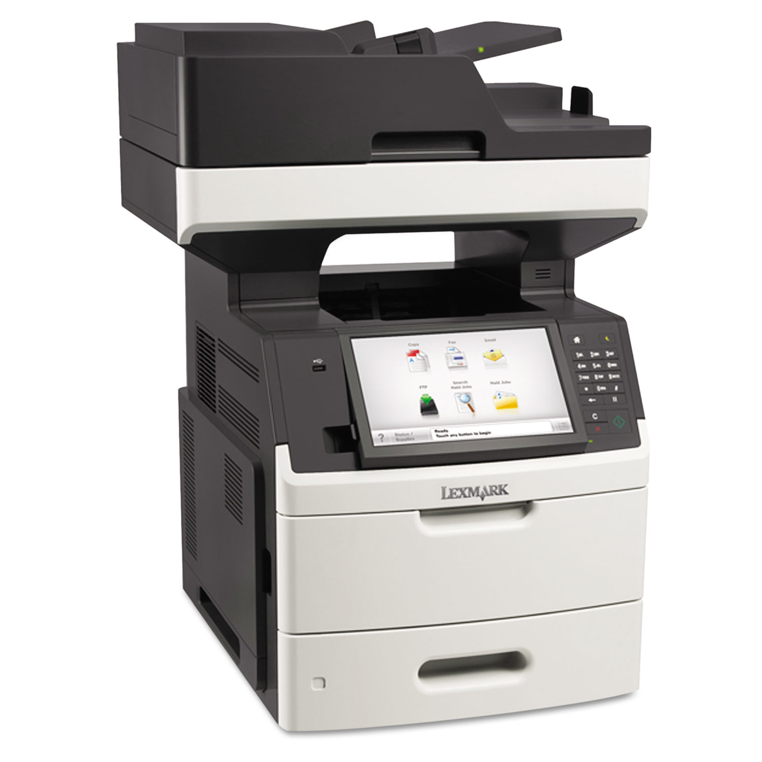 MX711dhe Multifunction Laser Printer, Copy/Fax/Print/Scan