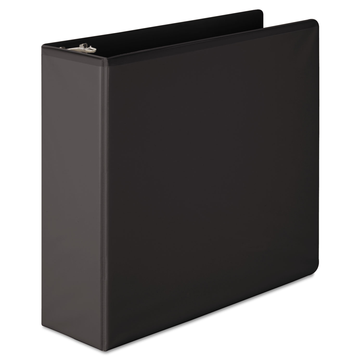 Heavy-Duty D-Ring View Binder w/Extra-Durable Hinge, 3 Cap, Black