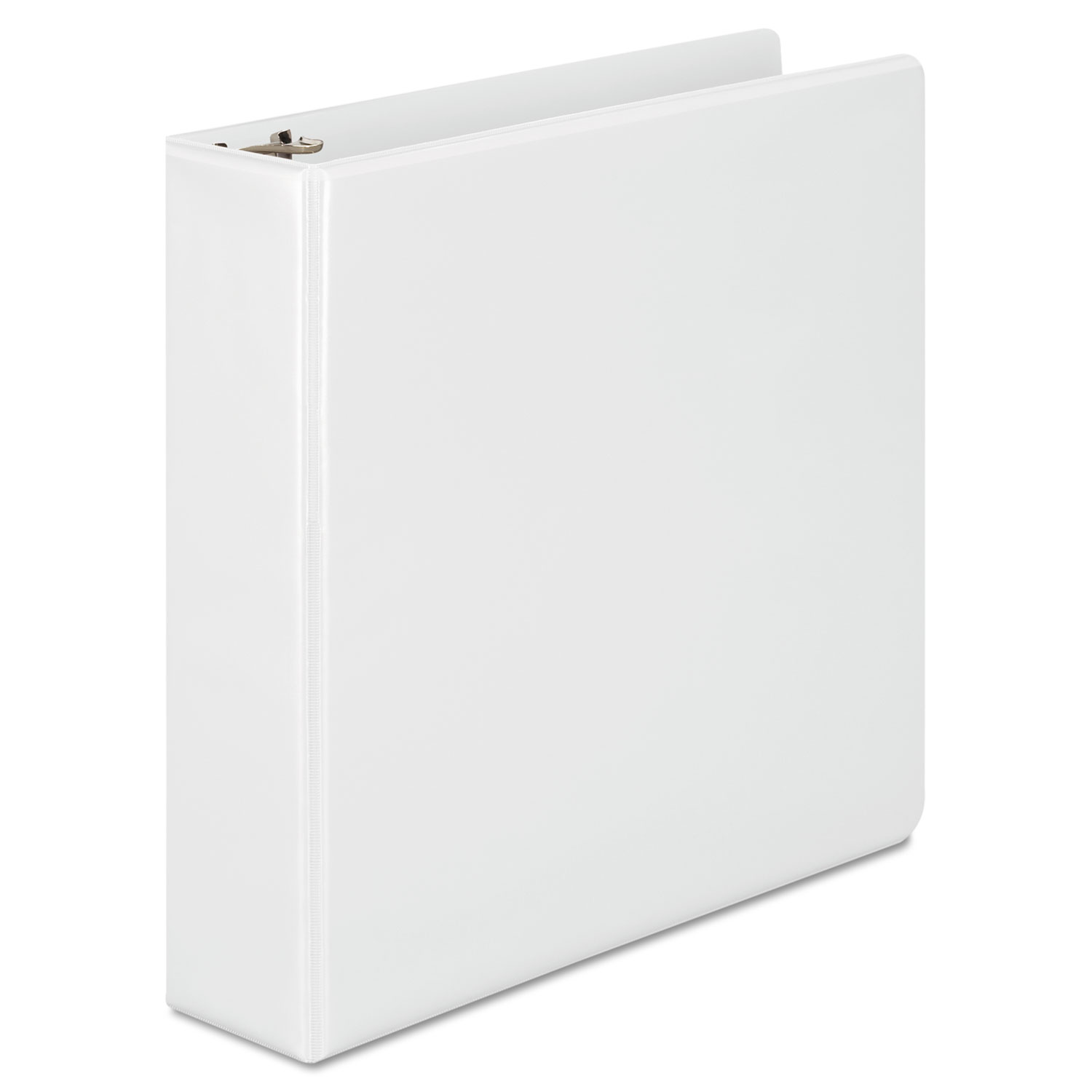 Heavy-Duty D-Ring View Binder w/Extra-Durable Hinge, 2 Cap, White