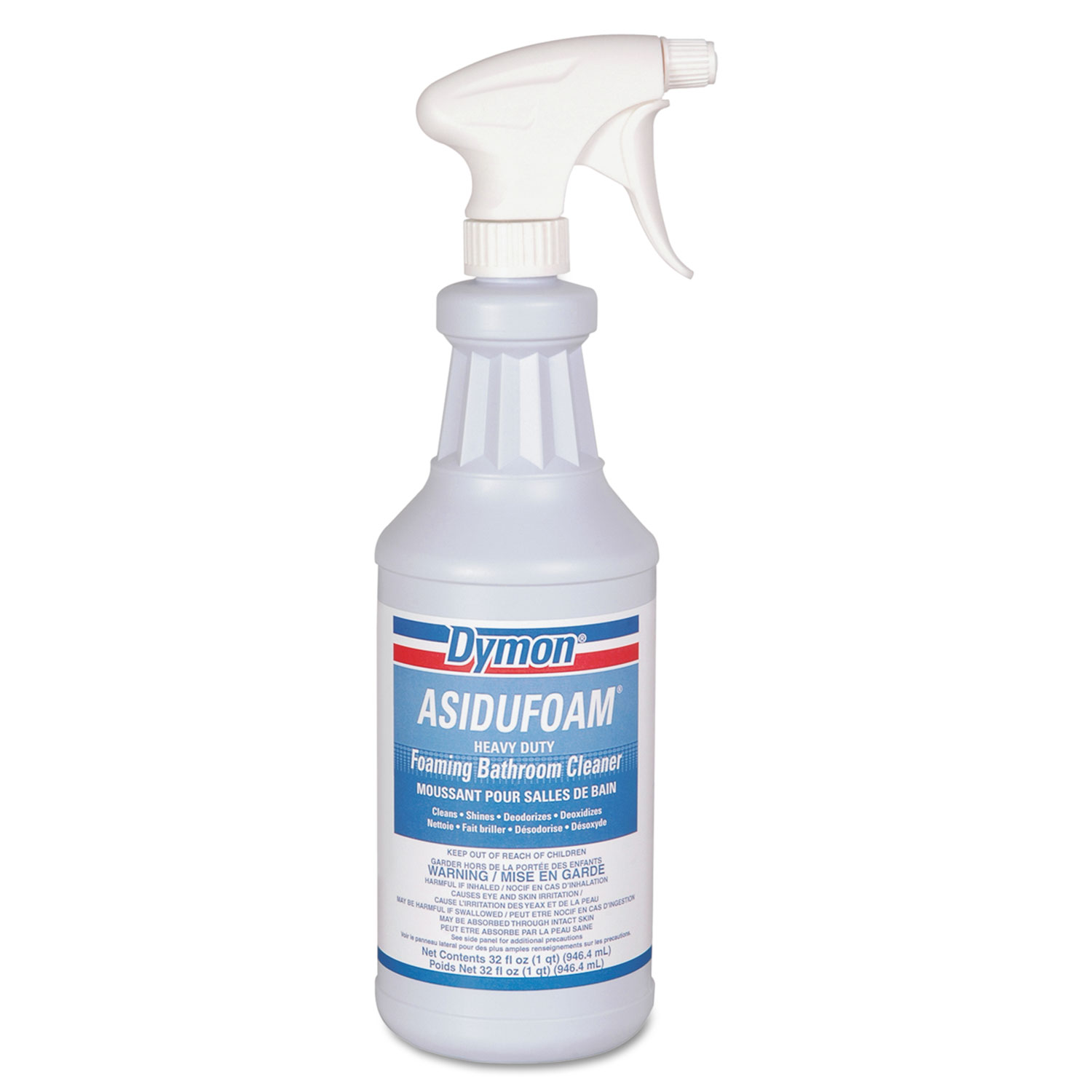  Dymon 33732 Asidufoam Heavy-Duty Bathroom Cleaner, 32oz, Bottle, 12/Carton (ITW33732) 