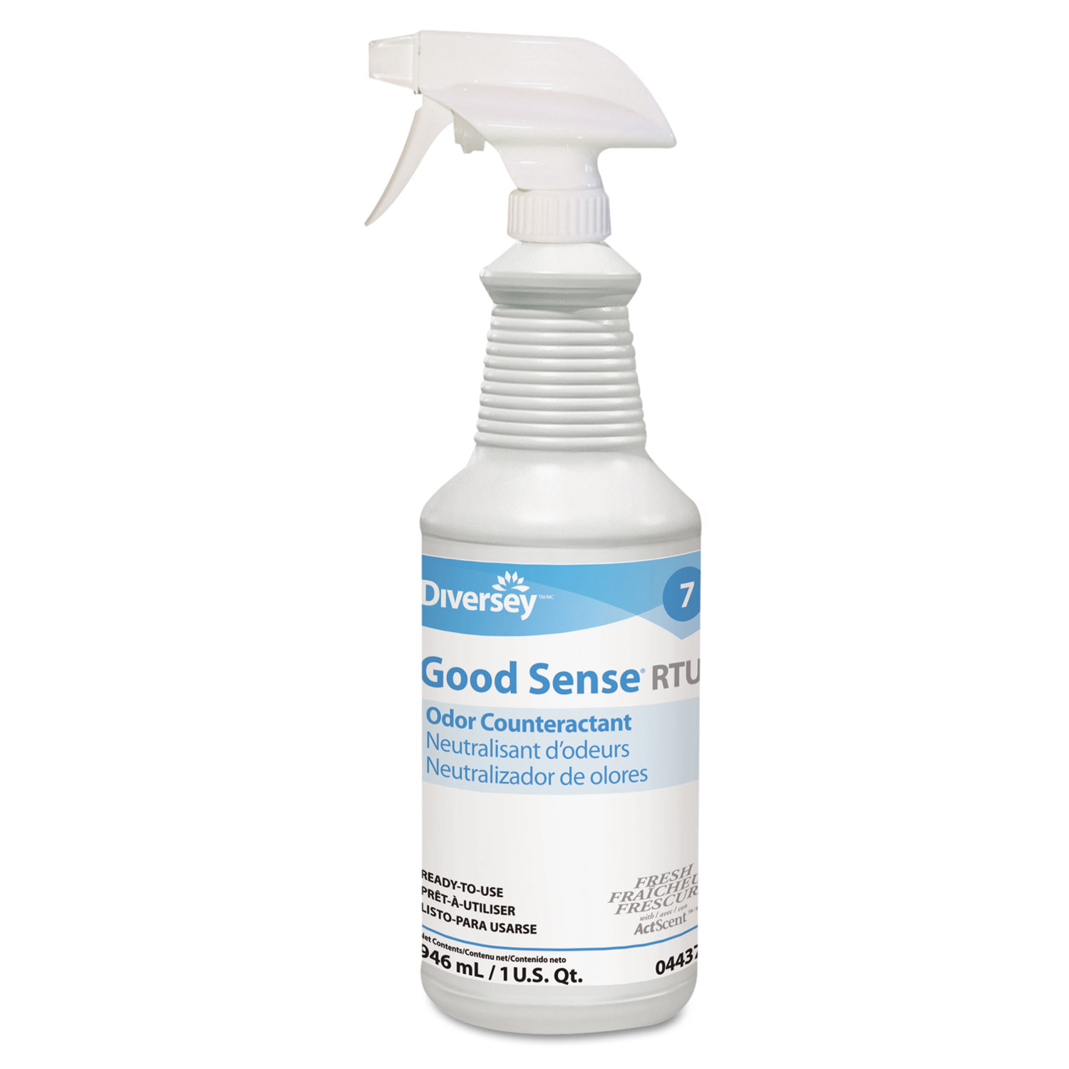 Good Sense RTU Liquid Odor Counteractant, Fresh Scent, 32 oz Spray Bottle