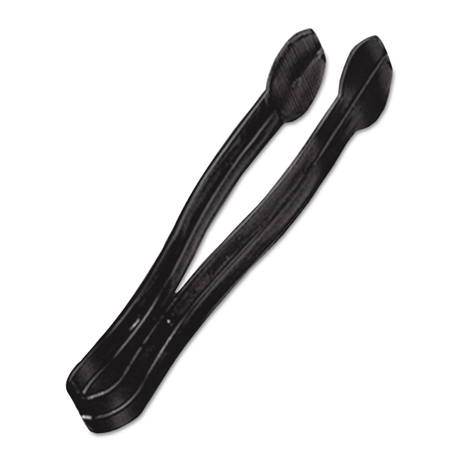 WNA WNA A7TSBL Plastic Tongs, 9 Inches, Black, 48/Case (WNAA7TSBL) 