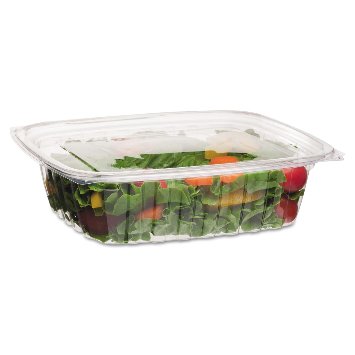  Eco-Products EP-RC48 Renewable and Compostable Rectangular Deli Containers, 48 oz, 50/Pack, 4 Packs/Carton (ECOEPRC48) 