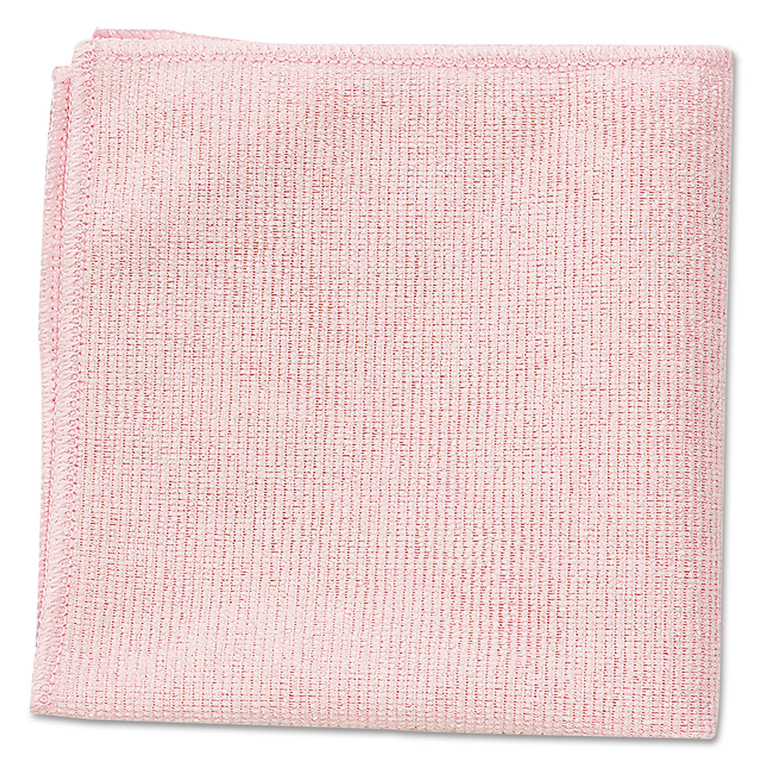  Rubbermaid Commercial 1820581 Microfiber Cleaning Cloths, 16 x 16, Pink, 24/Pack (RCP1820581) 
