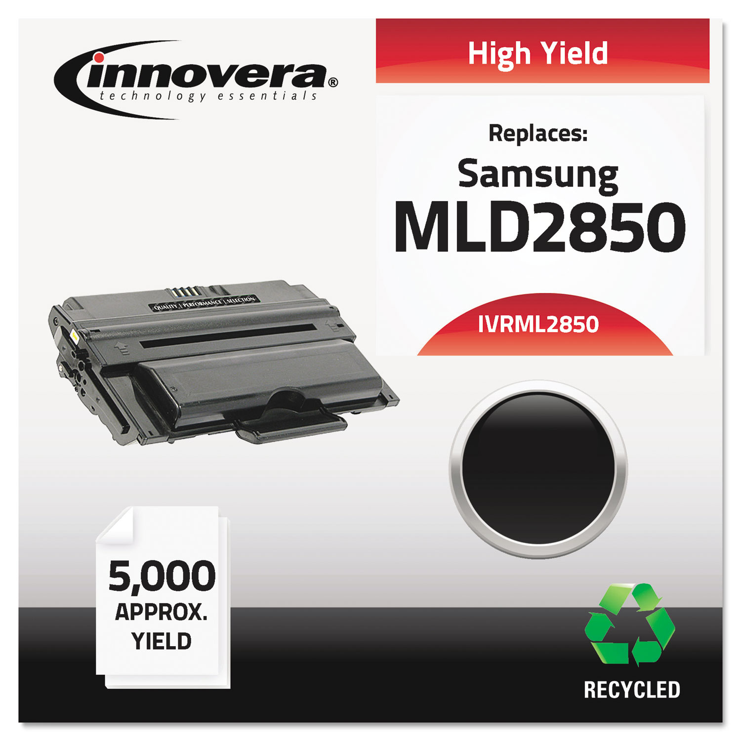 Remanufactured ML-D2850A High-Yield Toner, Black