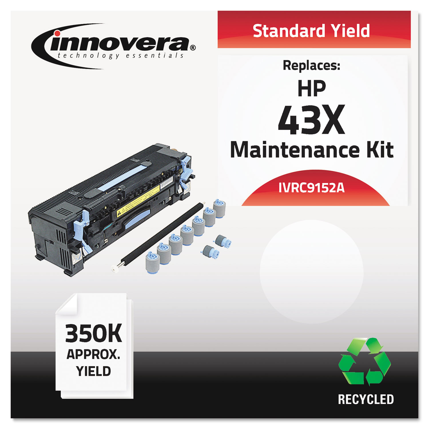  Innovera IVRC9152A Remanufactured C9152-67907 (9000) Maintenance Kit, 350000 Page-Yield (IVRC9152A) 