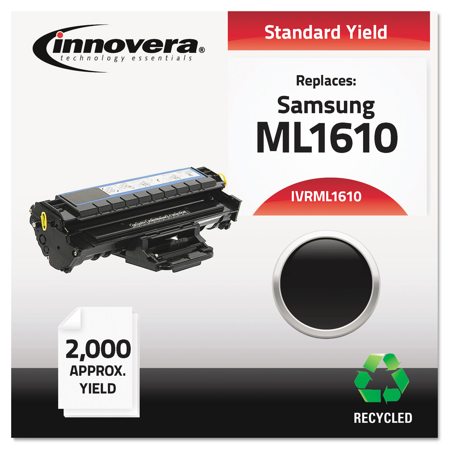 Remanufactured ML-1610D2 Toner, Black