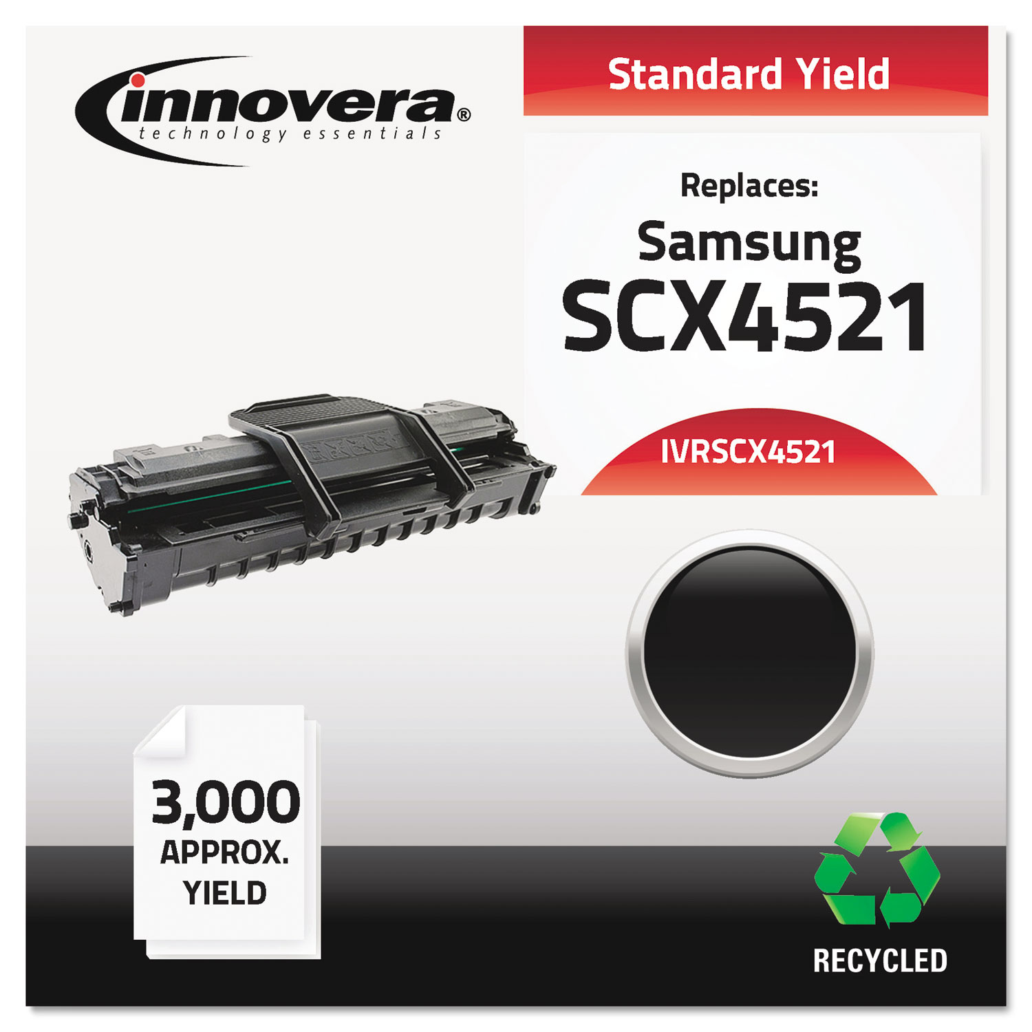 Remanufactured SCX-4521D3 Toner, Black