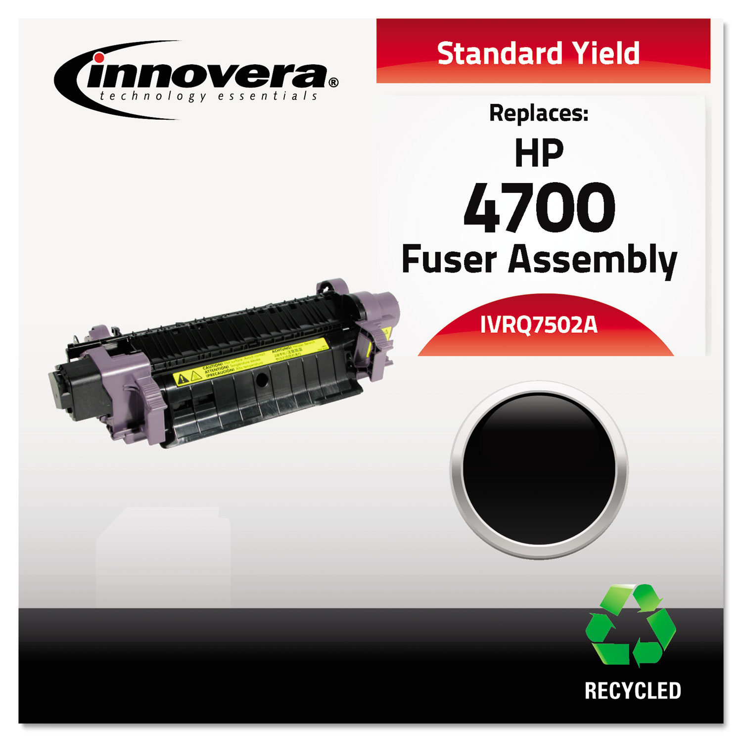  Innovera IVRQ7502A Remanufactured Q7502A (4700) Fuser, 100000 Page-Yield, (IVRQ7502A) 