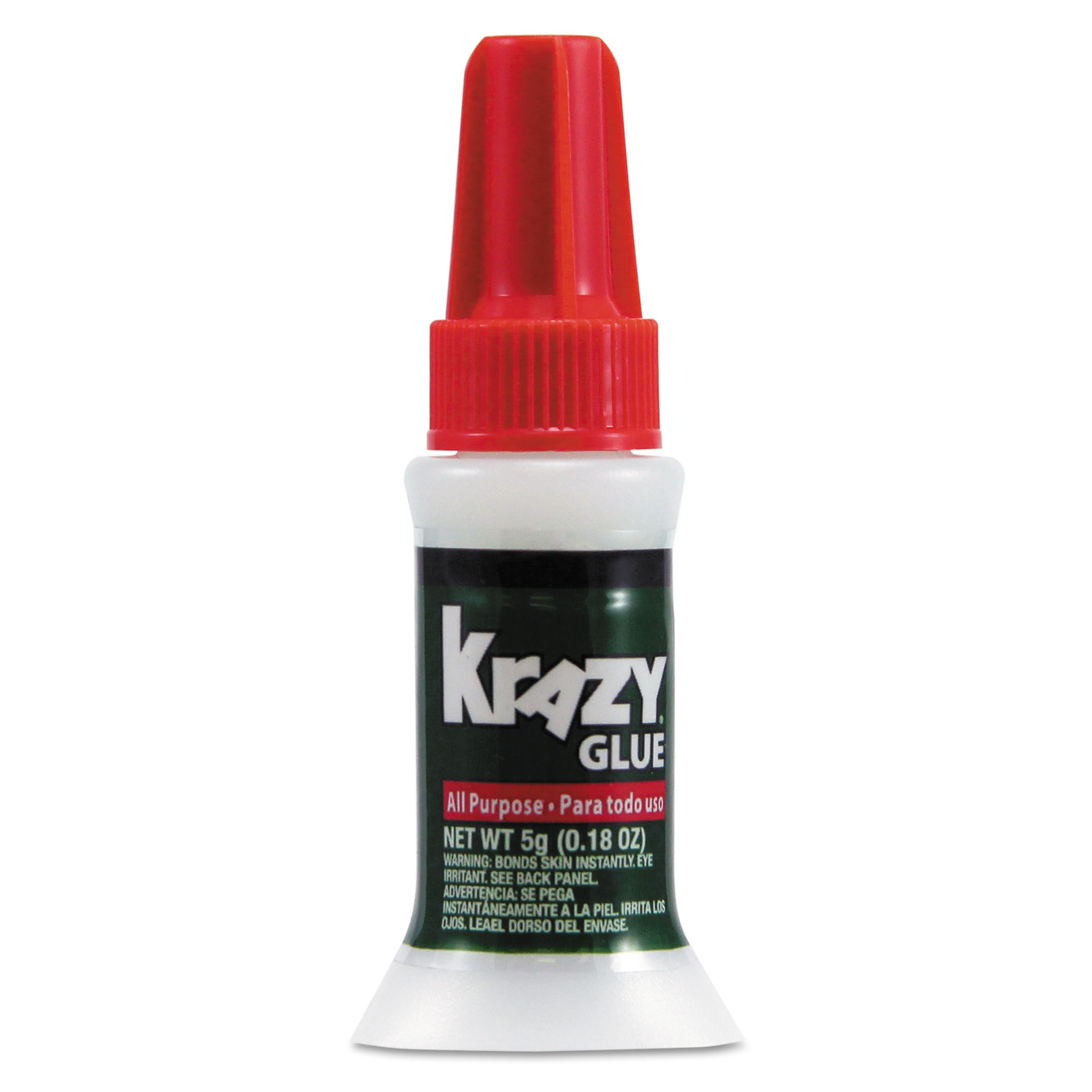 All Purpose Brush-On Krazy Glue, 0.17 oz, Dries Clear - BOSS
